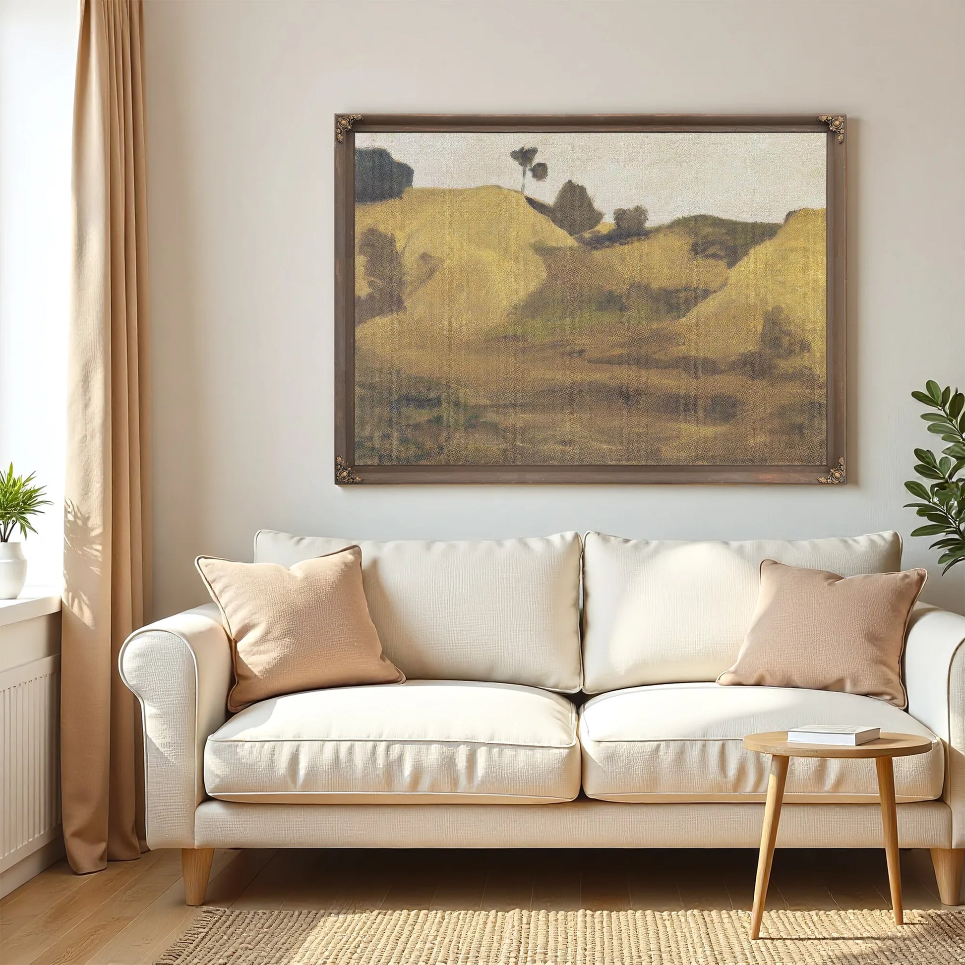 Sand Dune In Weyerberg By Paula Modersohn Becker Fine Art Print