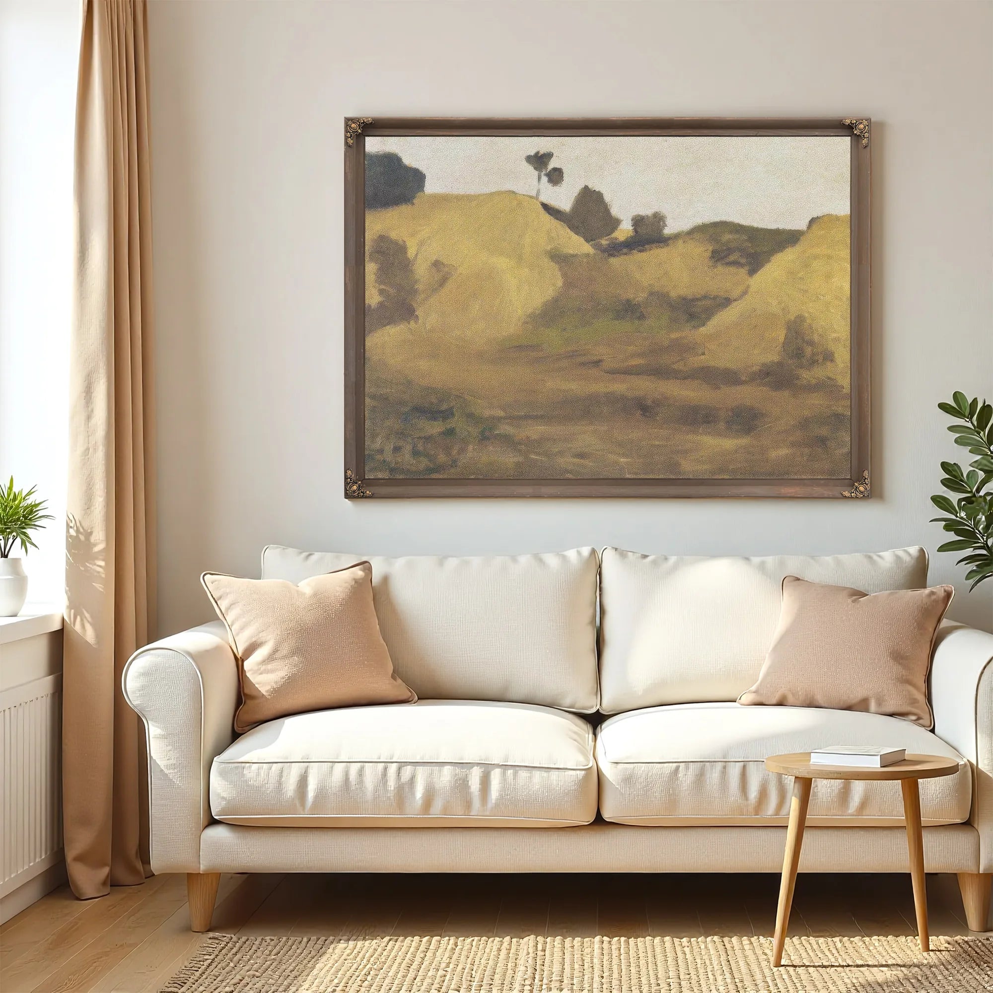 Sand Dune In Weyerberg By Paula Modersohn Becker Fine Art Print