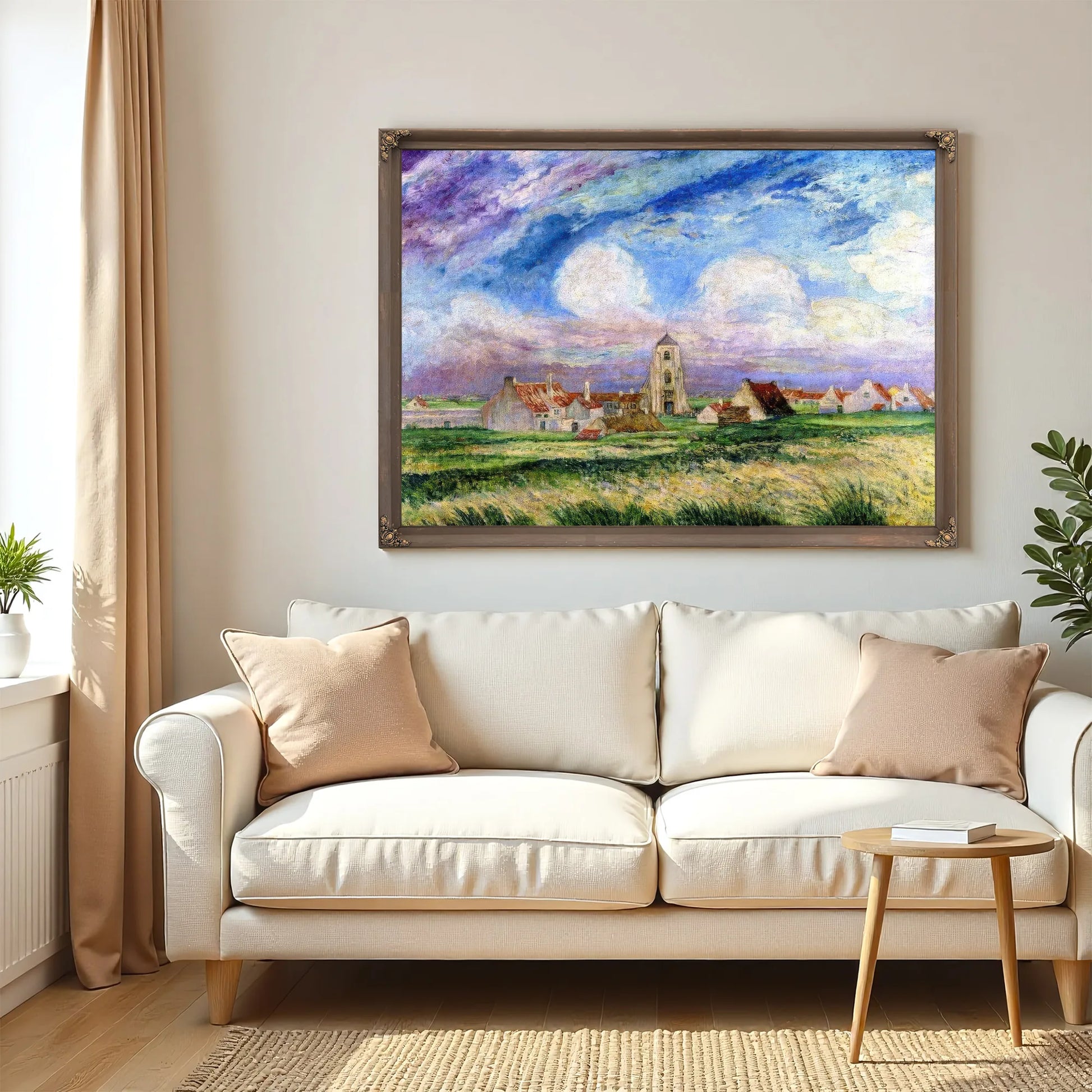View Of Mariakerke By James Ensor Fine Art Print