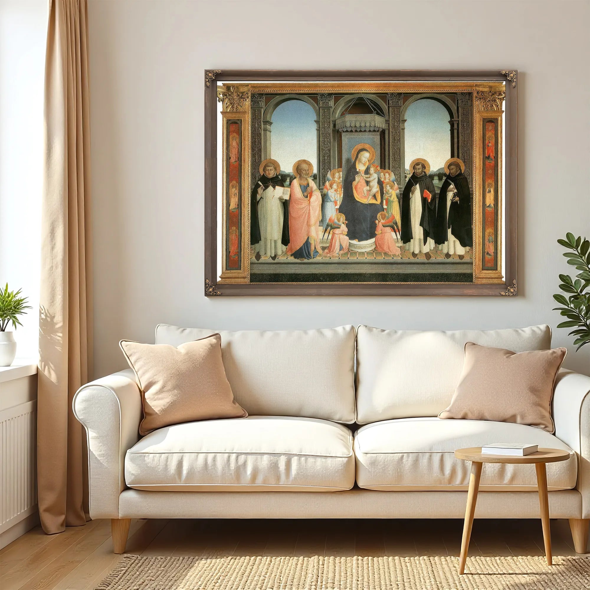 Fiesole Altarpiece 1425 By Fra Angelico Fine Art Print
