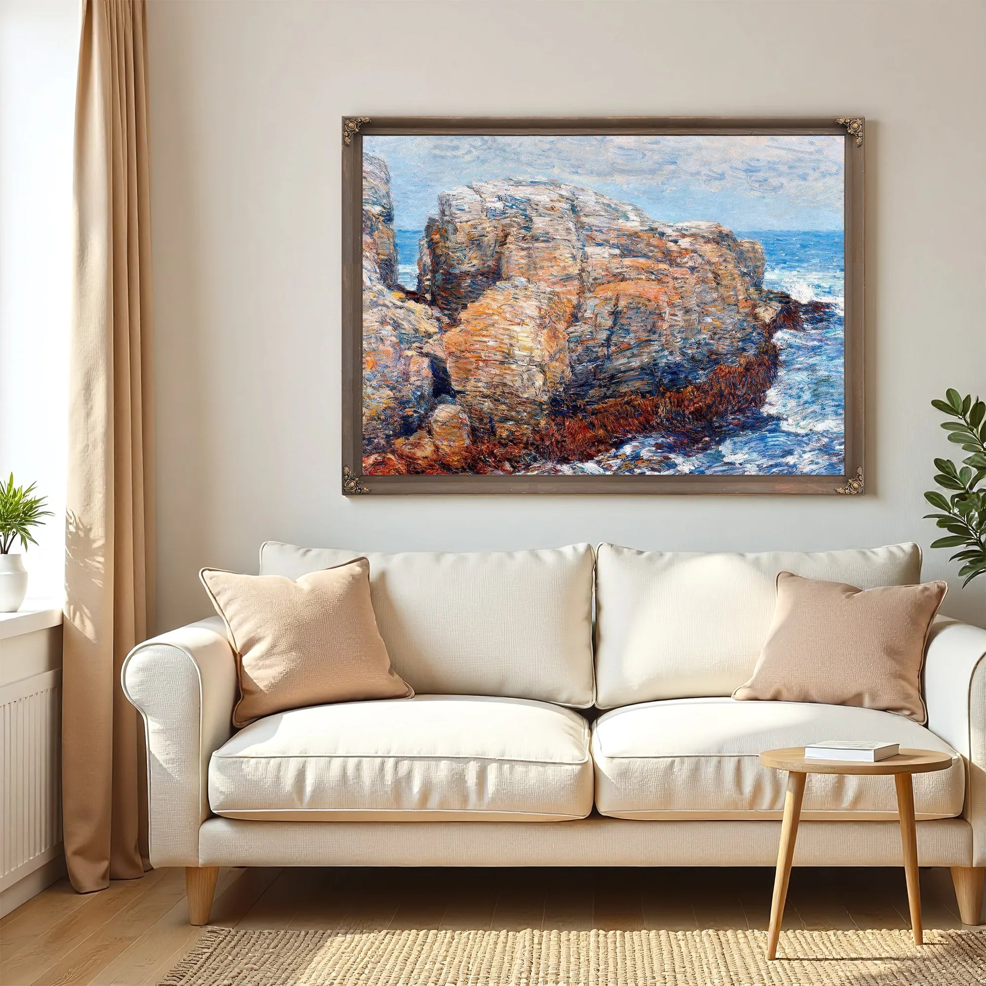 Sylph's Rock Appledore By Childe Hassam Fine Art Print