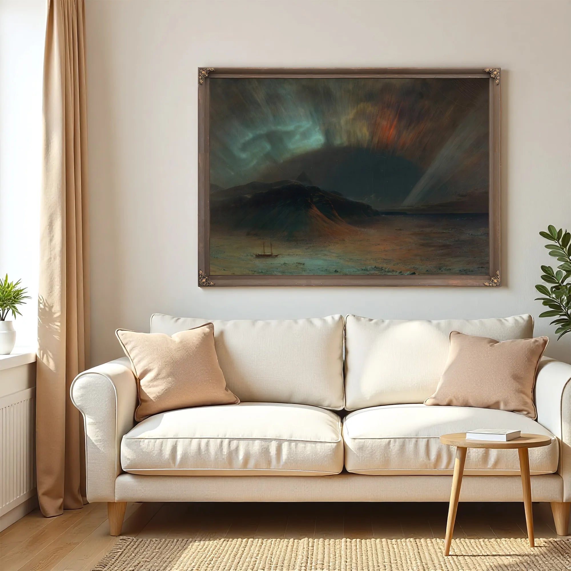 Aurora Borealis 1865 By Frederic Edwin Church Fine Art Print