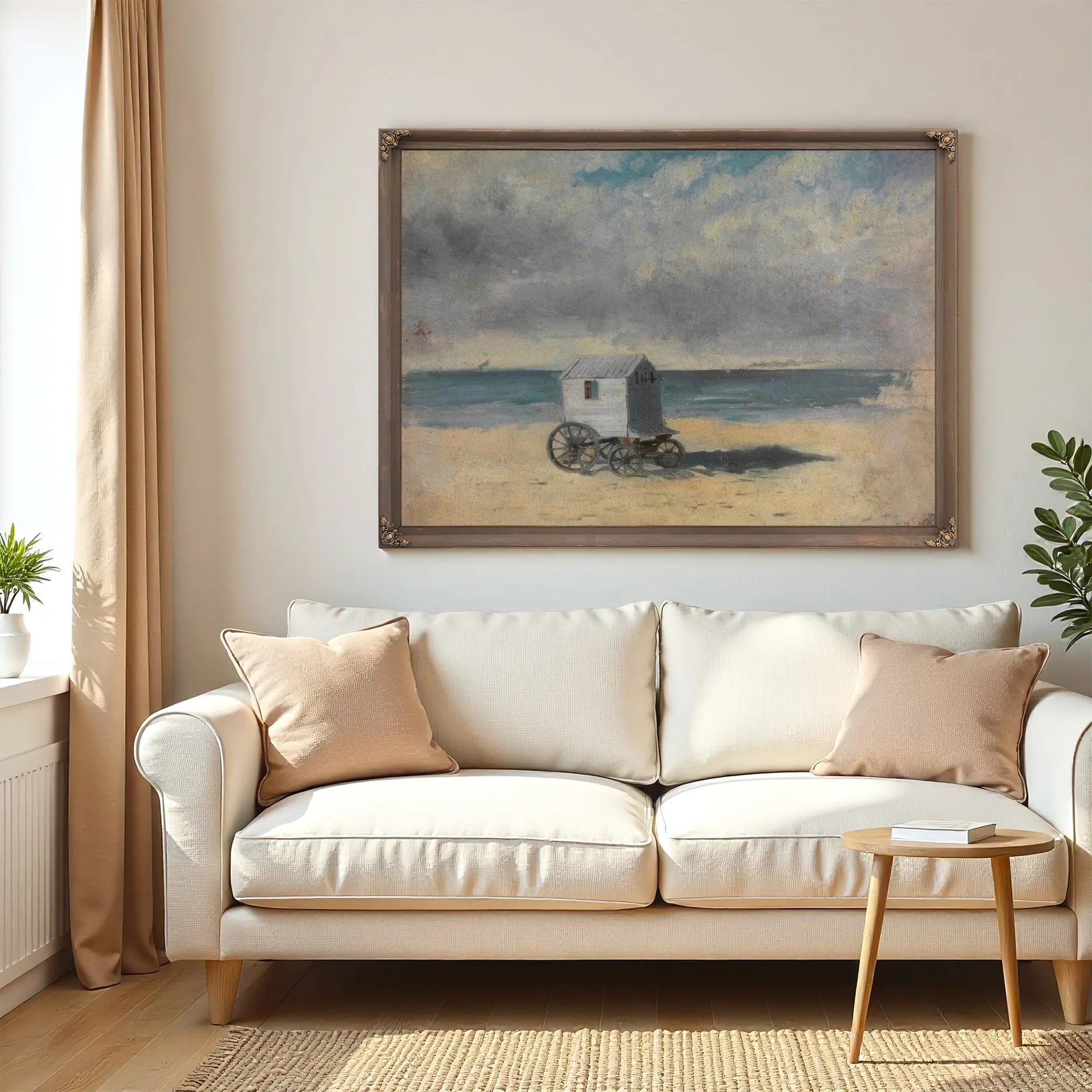 The Bathing Hut By James Ensor Fine Art Print