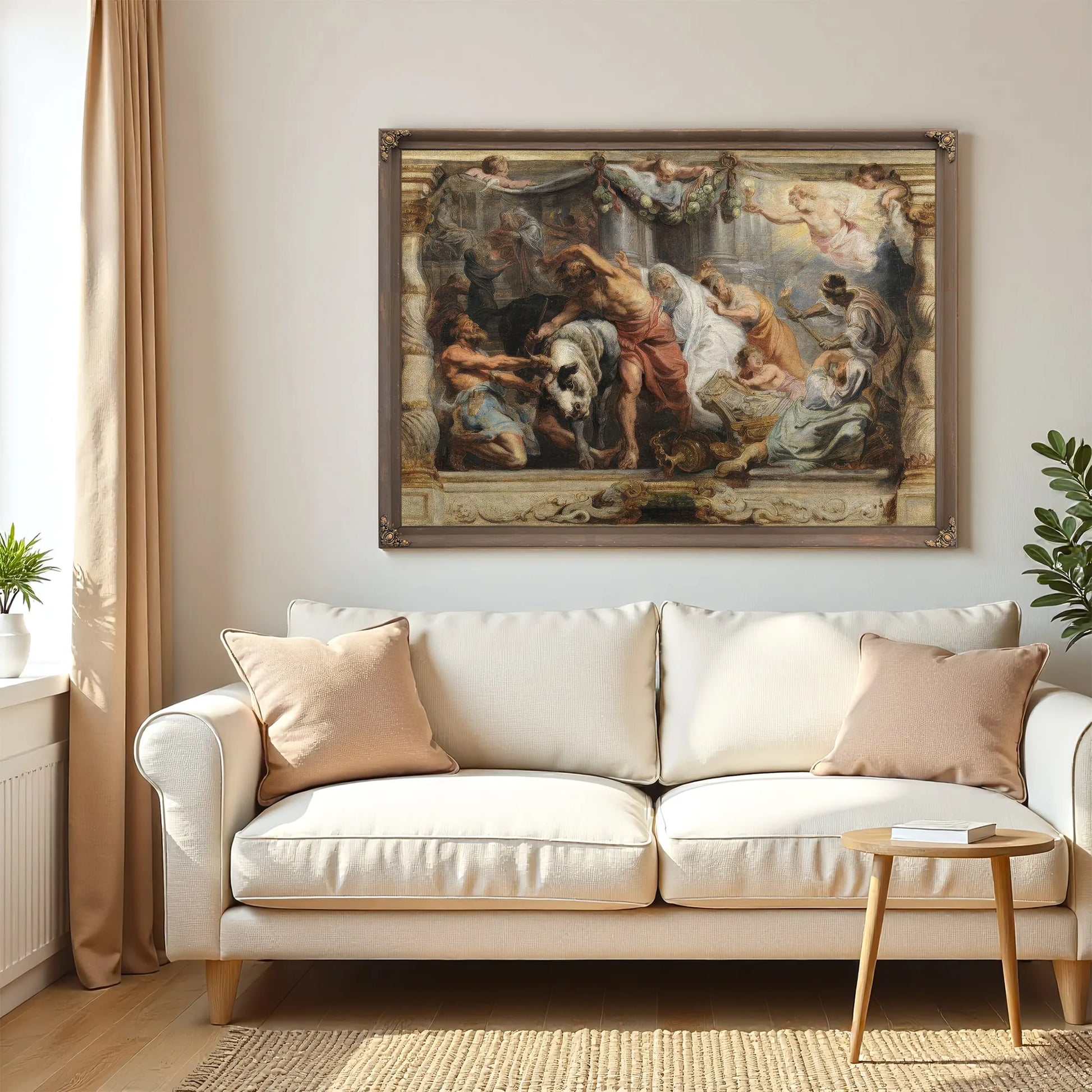 The Triumph Of The Eucharist Over Idolatry By Peter Paul Rubens Fine Art Print