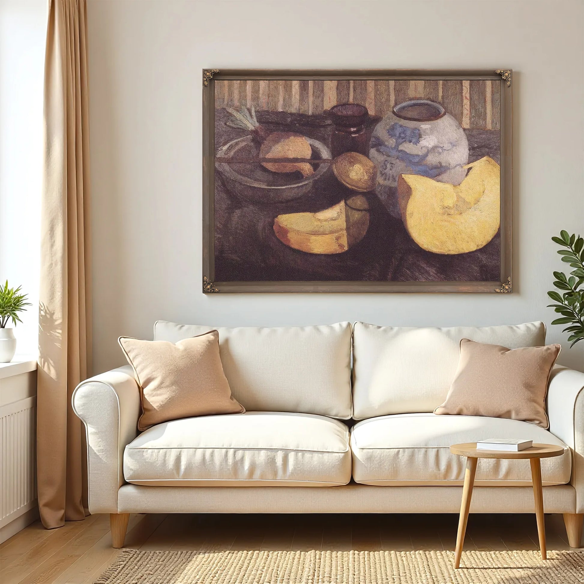 Still Life With Pumpkin By Paula Modersohn Becker Fine Art Print