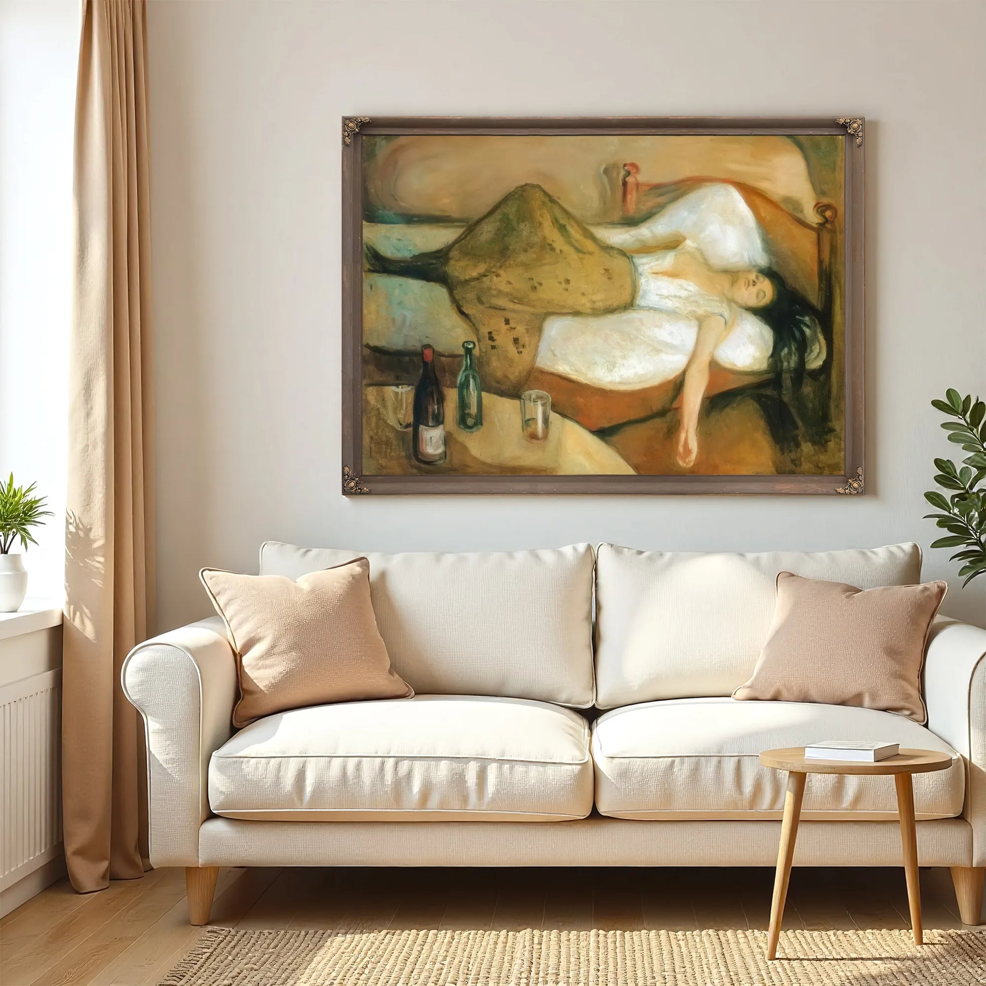 The Day After 189495 By Edvard Munch Fine Art Print