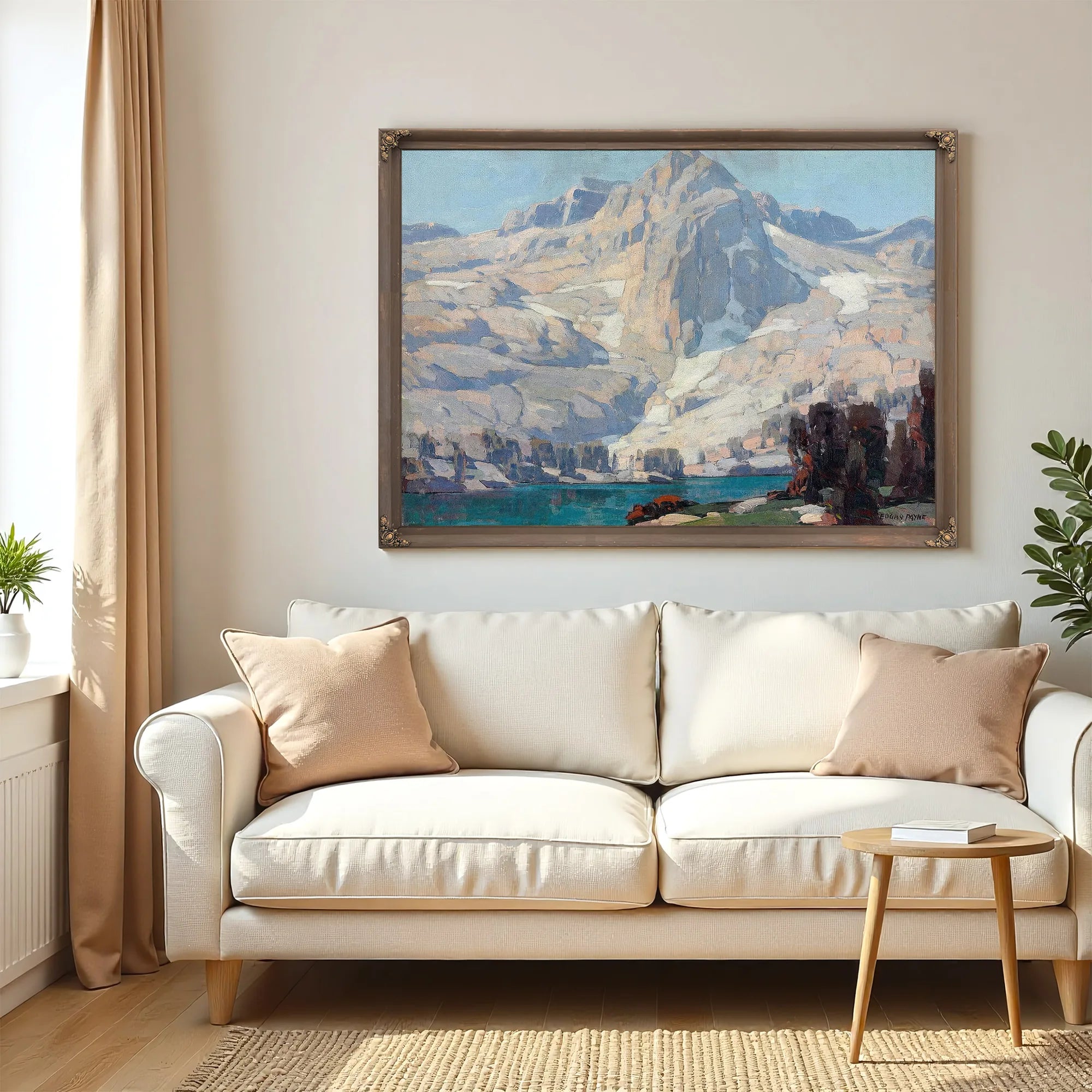 Rae Lake, Sierra Nevada By Edgar Payne Fine Art Print