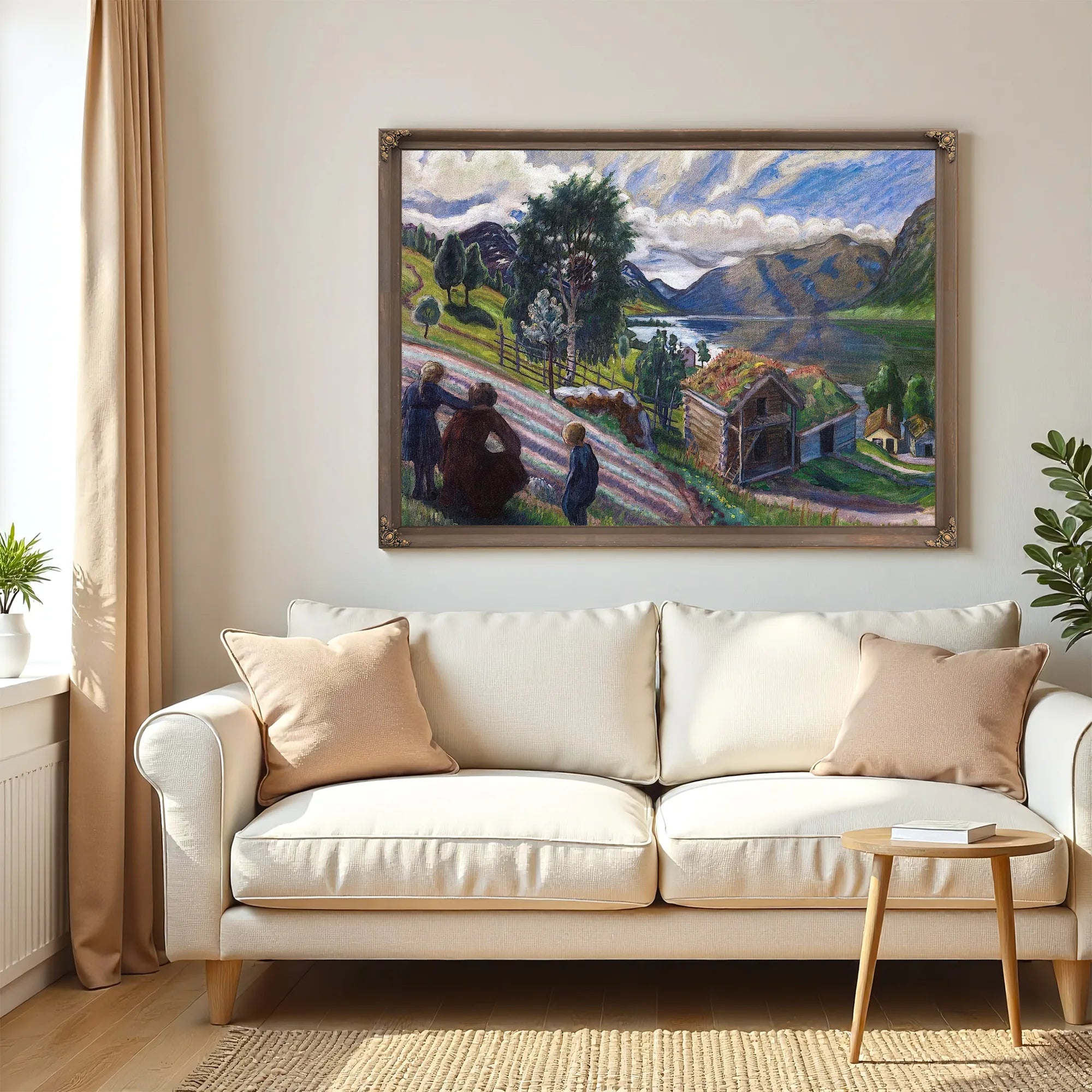 Growing Season Weather By Nicolai Astrup Fine Art Print