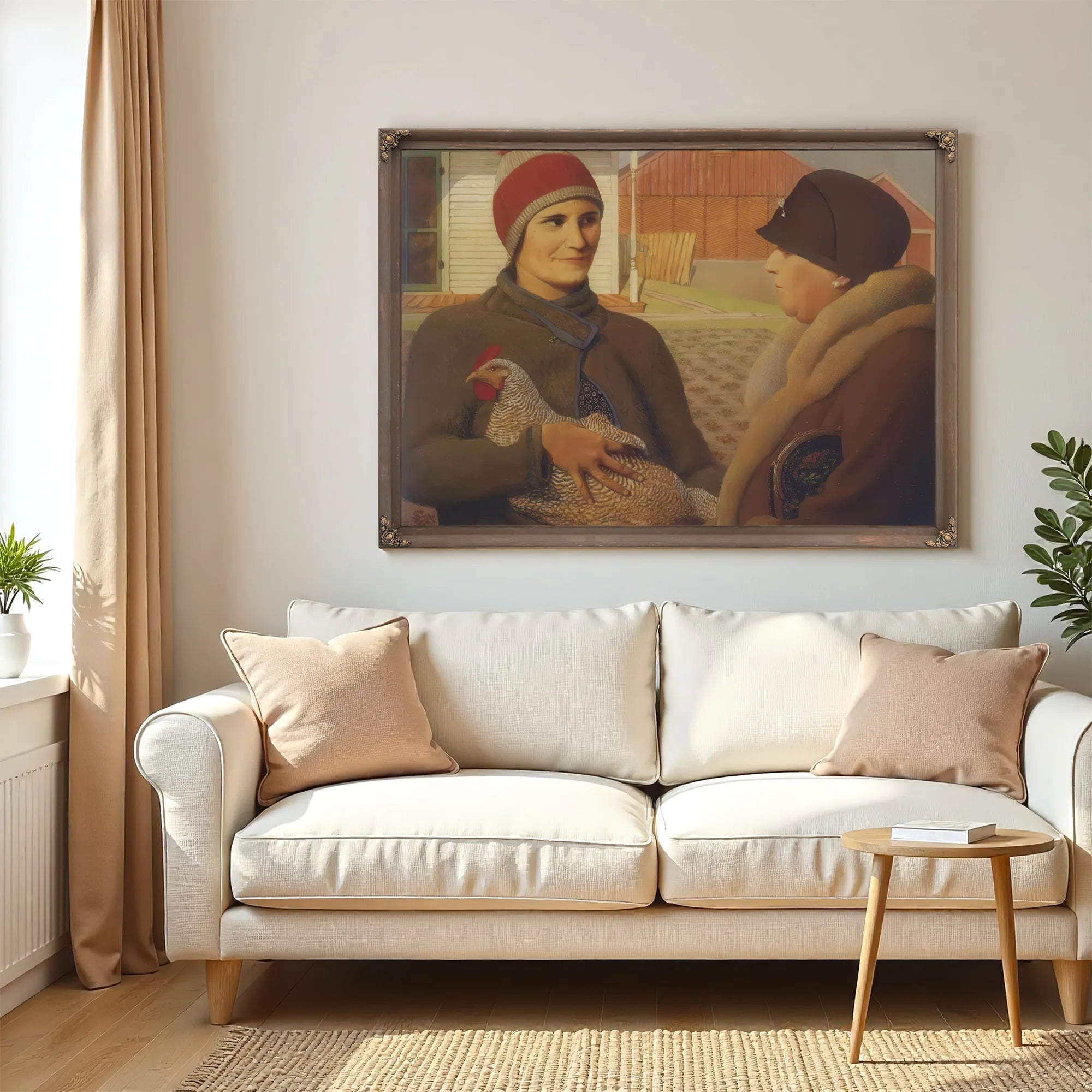 Appraisal By Grant Wood Fine Art Print