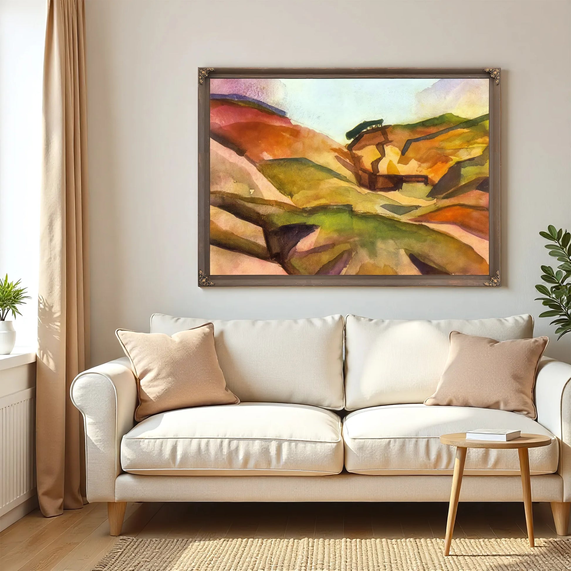 Gorges By August Macke Fine Art Print