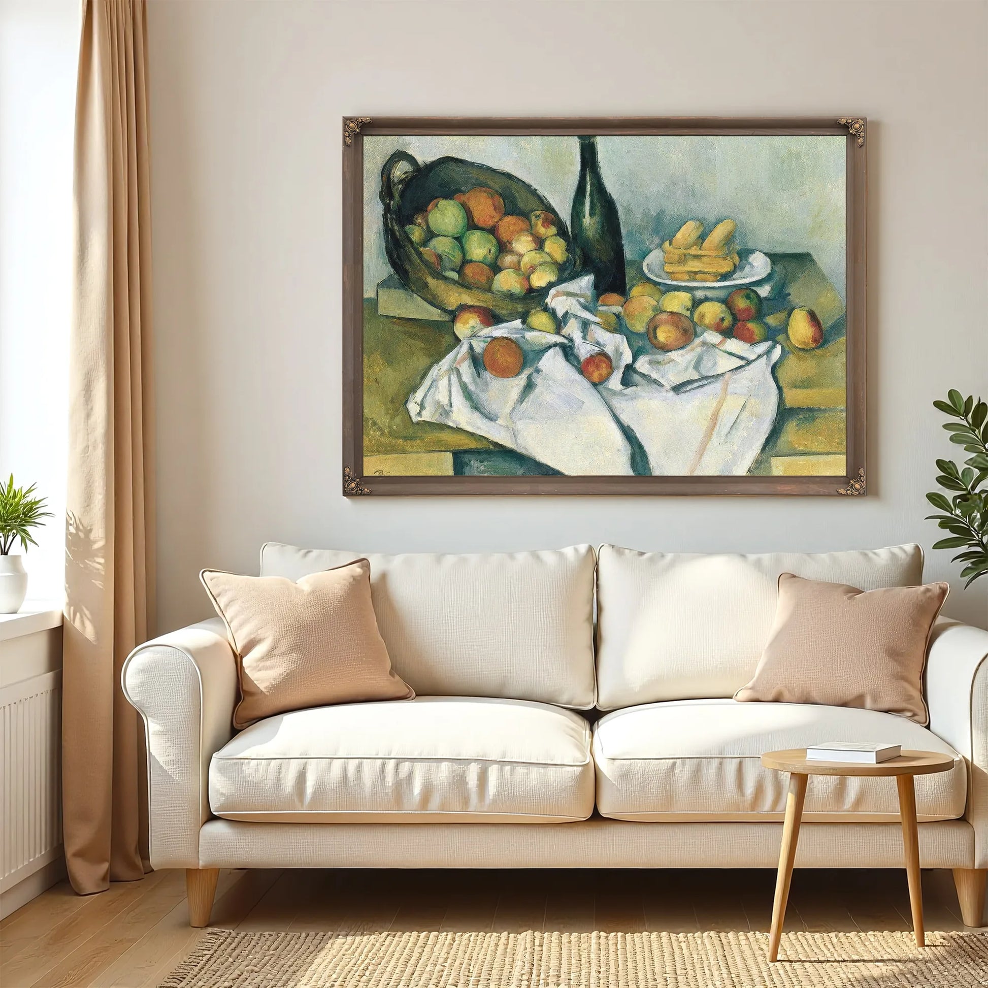 The Basket Of Apples 1894 1 By Paul Cezanne Fine Art Print
