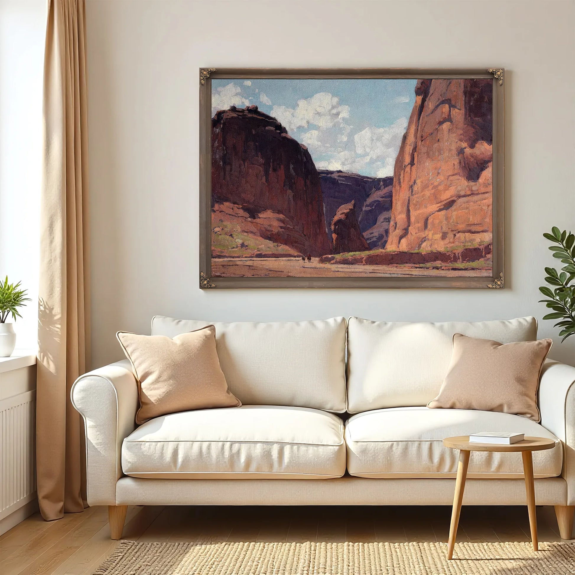 Canyon Gateway By Edgar Payne Fine Art Print
