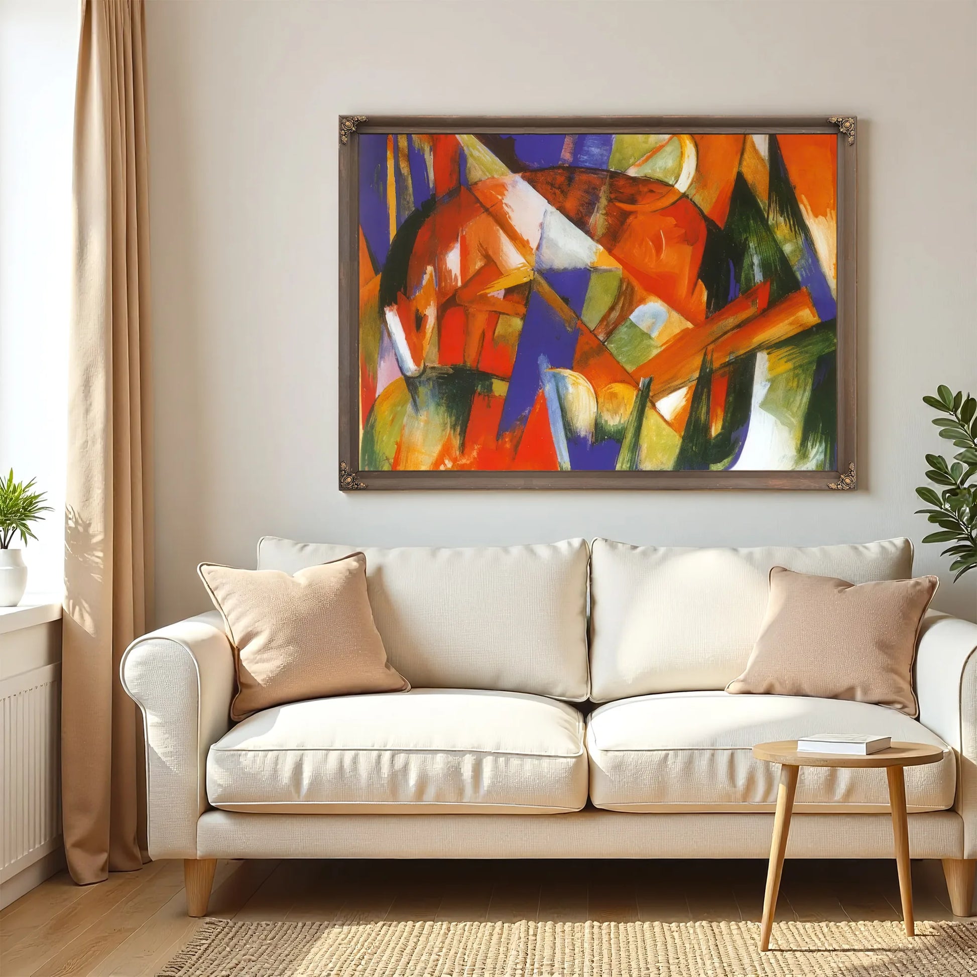 Fabulous Beast Ii (Horse) By Franz Marc Fine Art Print