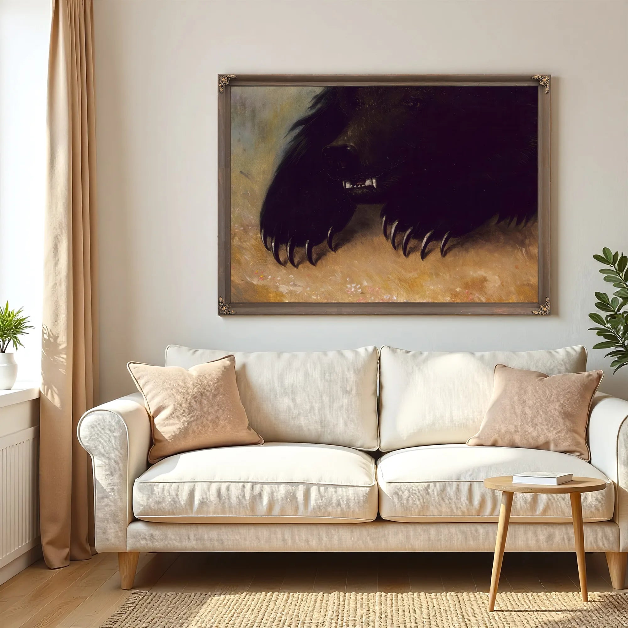 Weapons And Physiognomy Of The Grizzly Bear By George Catlin Fine Art Print