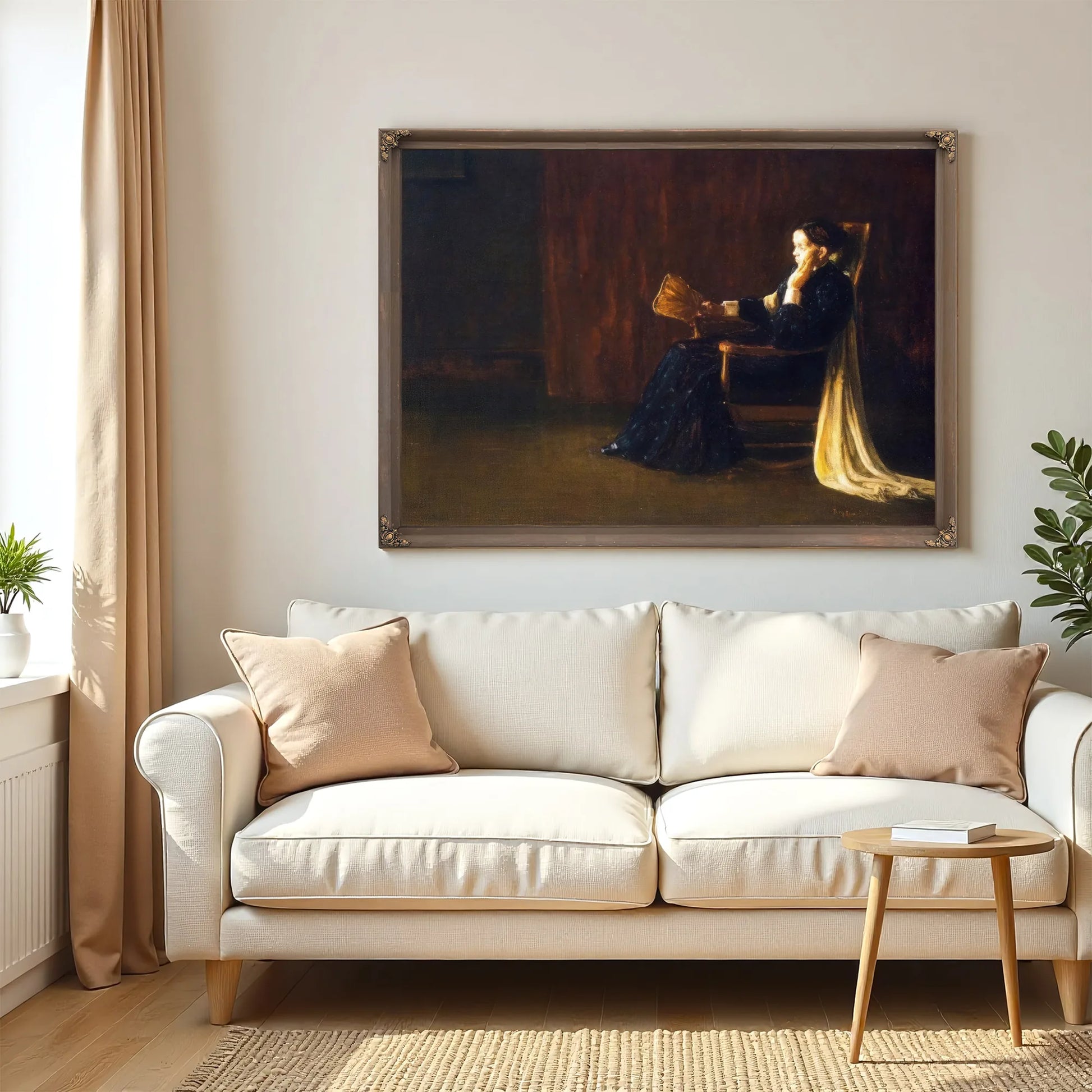 Portrait Of The Artist's Mother By Henry Ossawa Tanner Fine Art Print