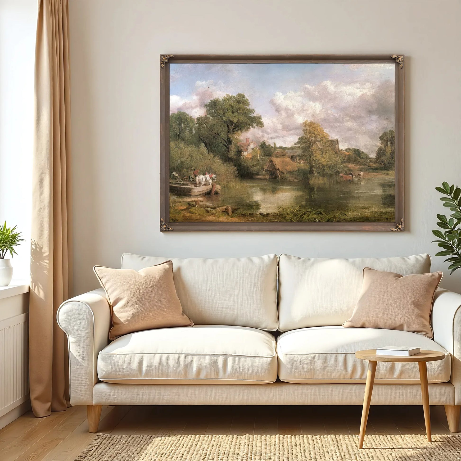 The White Horse by John Constable Fine Art Print