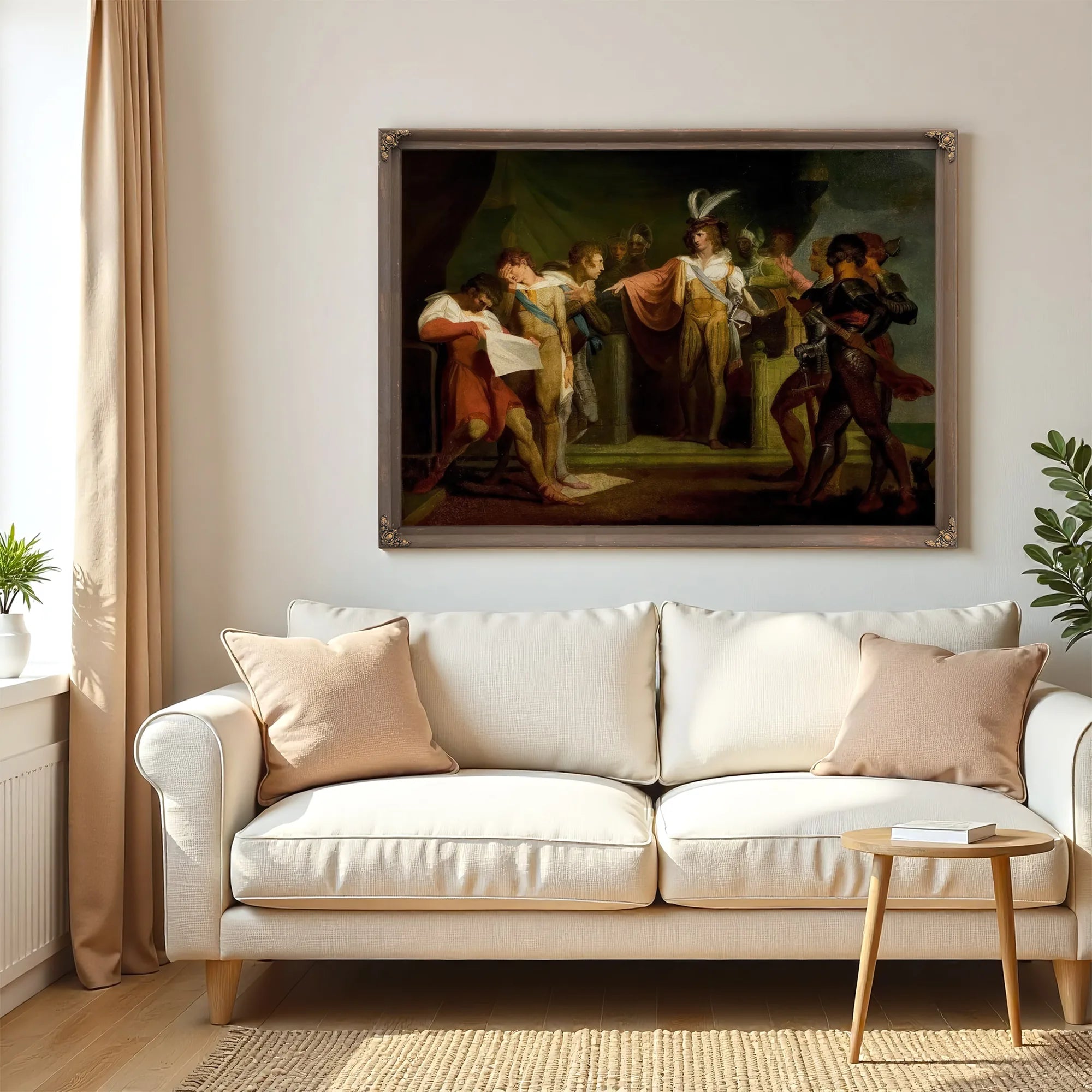 Henry V Discovering The Conspirators By Henry Fuseli Fine Art Print