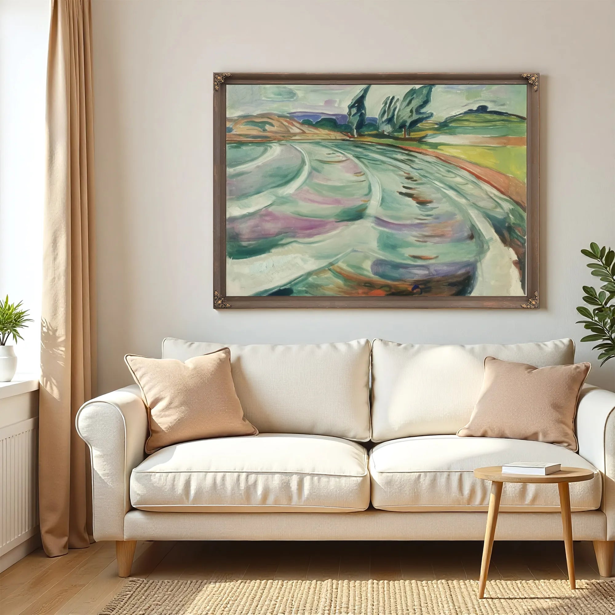 The Wave 1921 By Edvard Munch Fine Art Print
