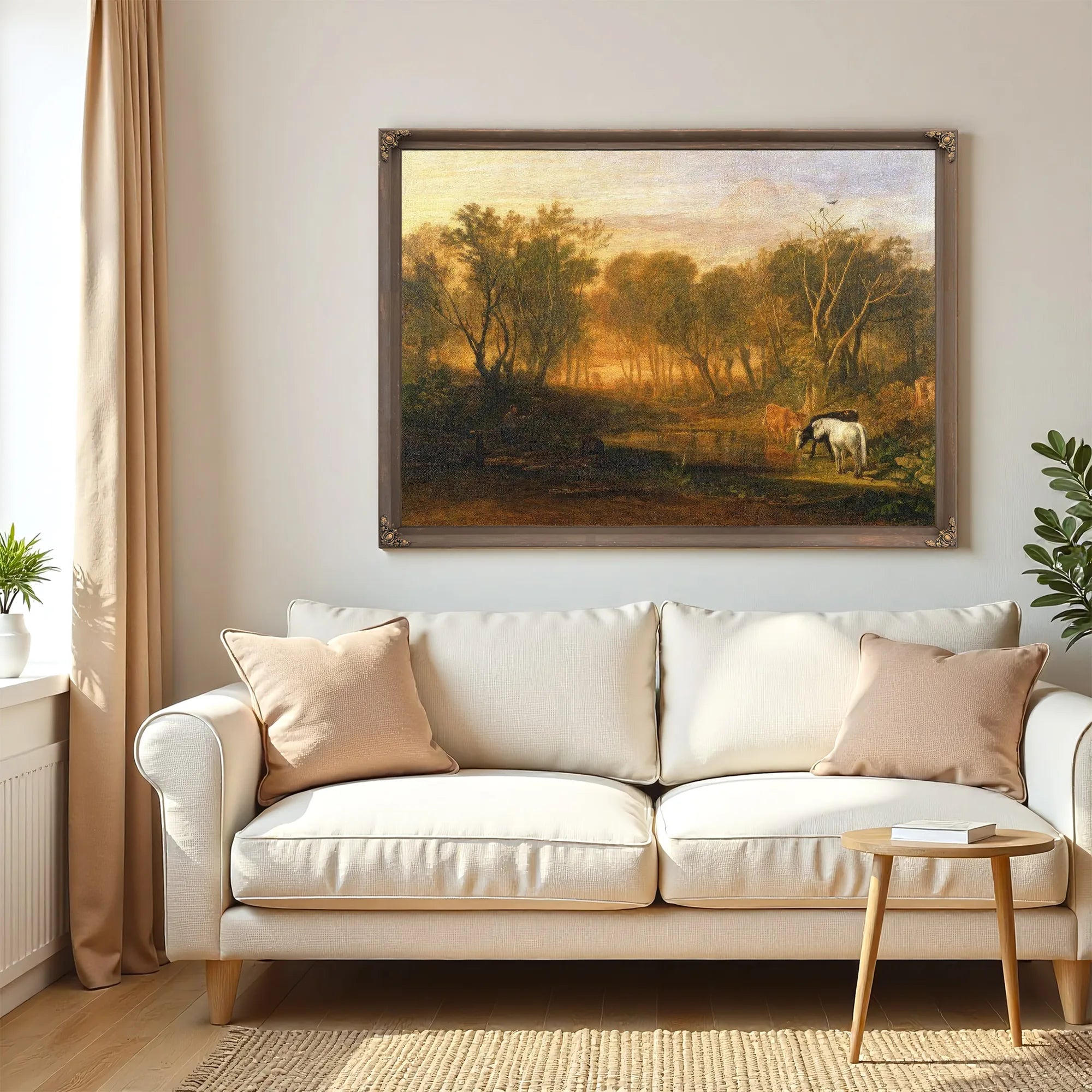 The Forest Of Bere By Joseph Mallord William Turner Fine Art Print