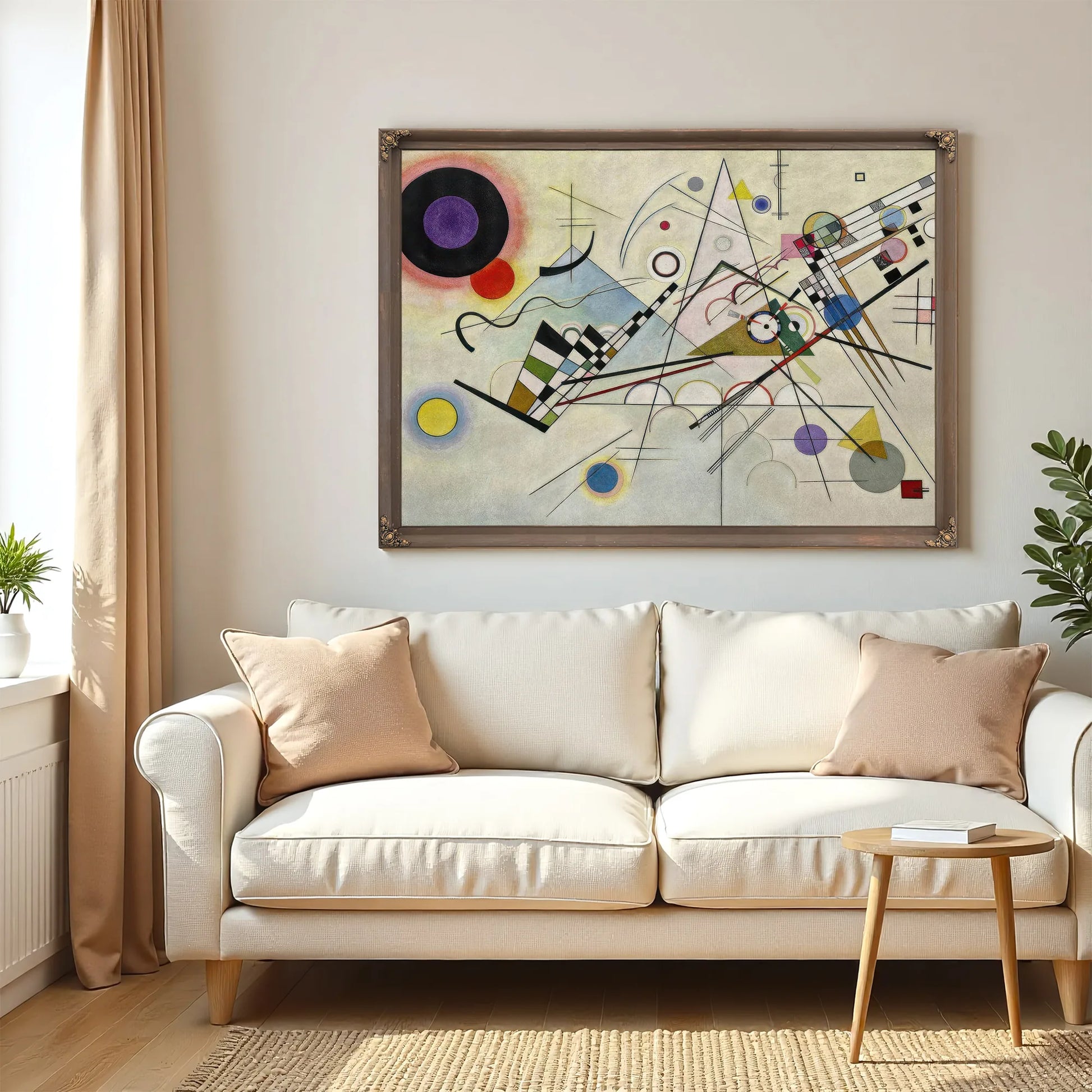 Composition 8 1923 By Wassily Kandinsky Fine Art Print