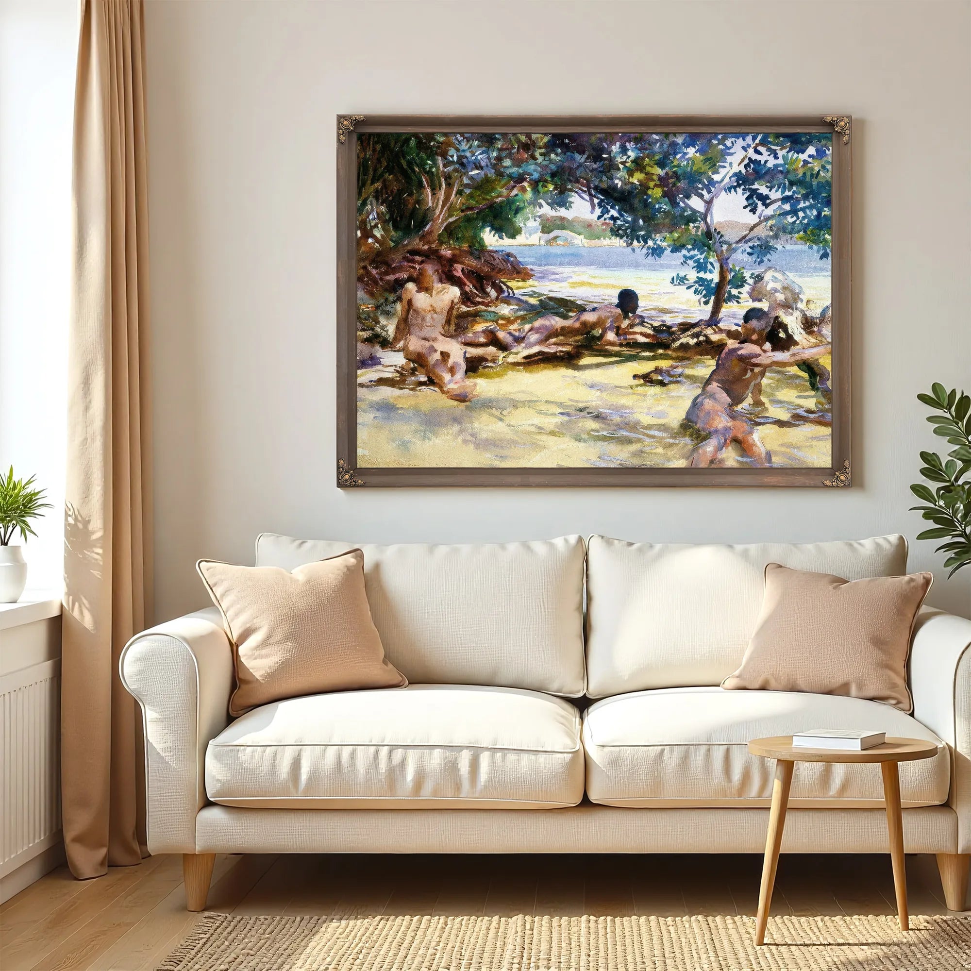 The Bathers By John Singer Sargent Fine Art Print