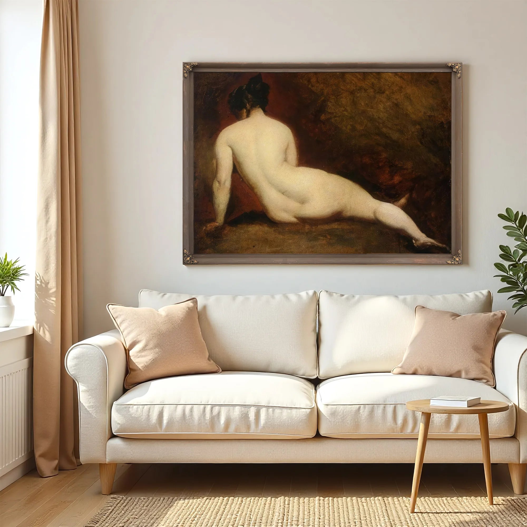 Nude Study By William Etty Fine Art Print