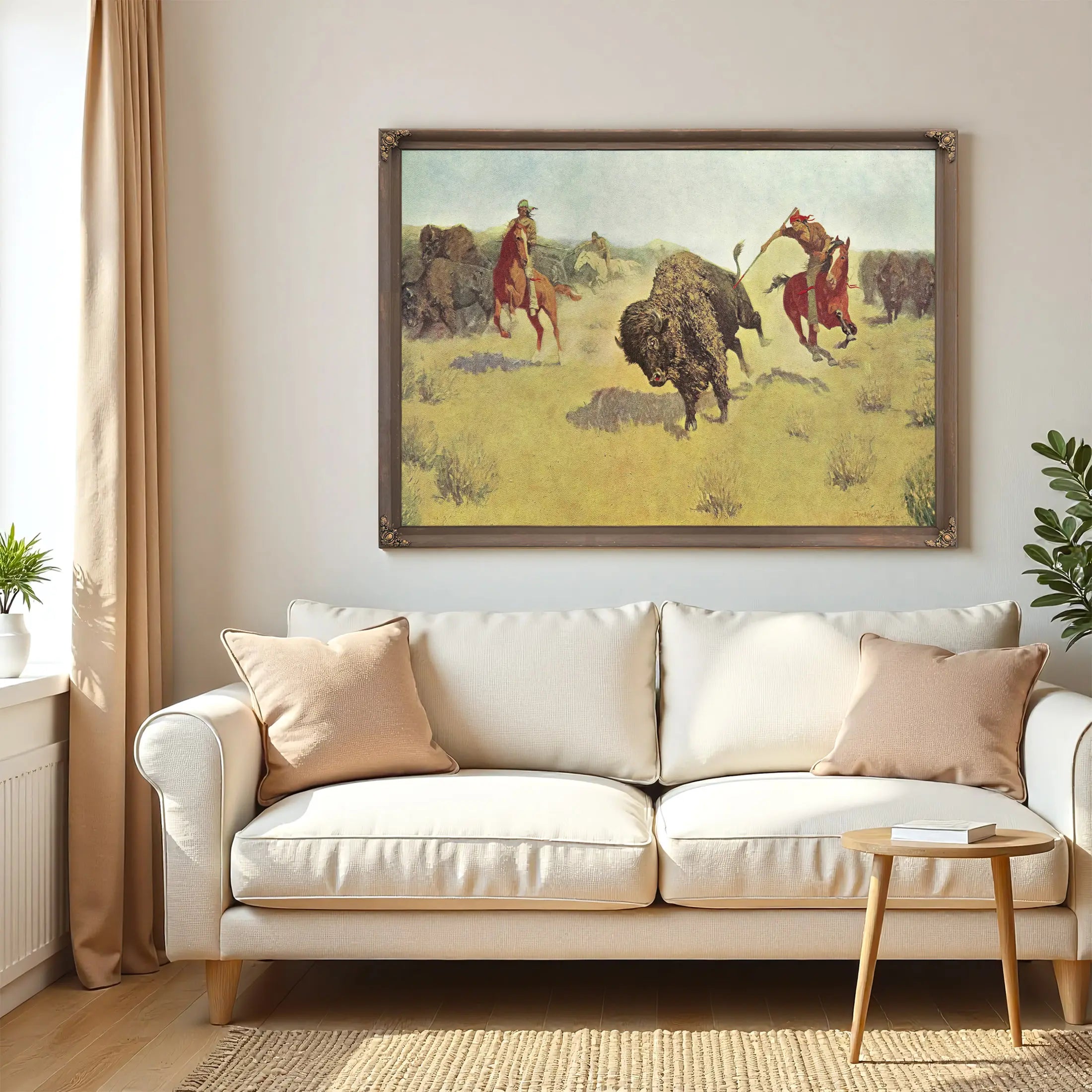 Remingtonbuffalorunners  by Frederic Remington
