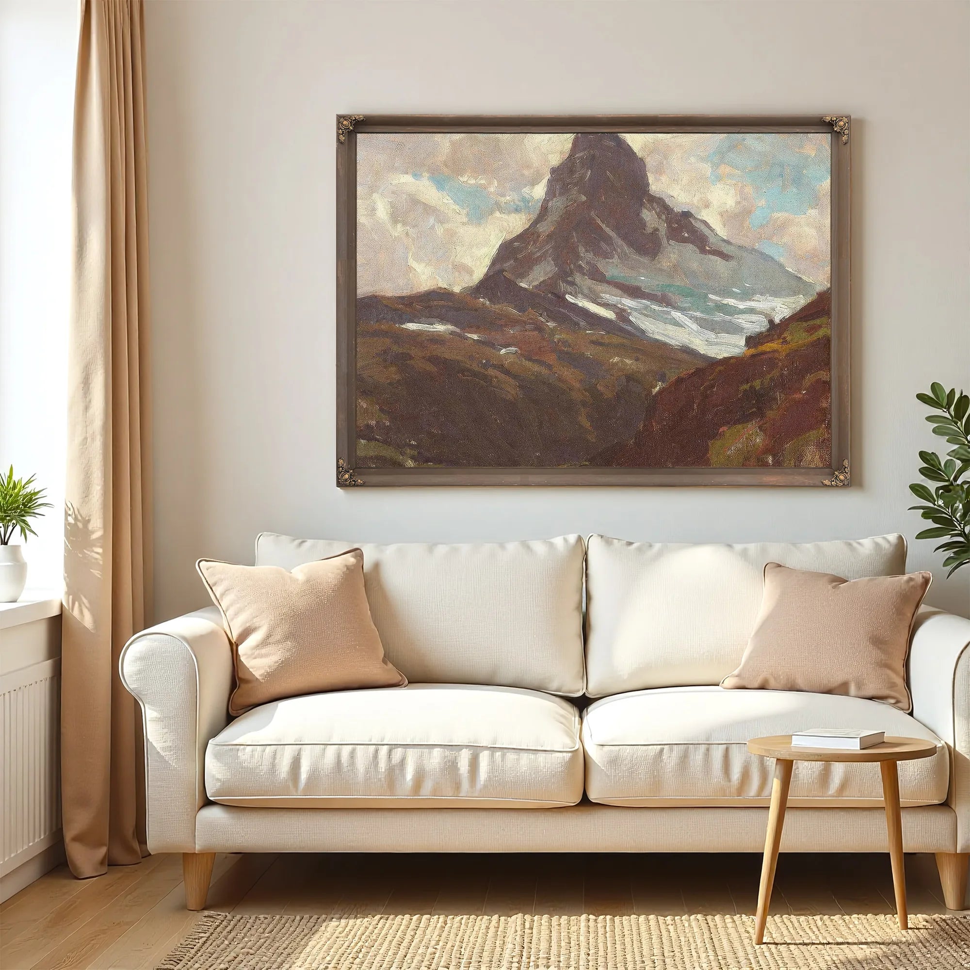 The Matterhorn In Summer By Edgar Payne Fine Art Print