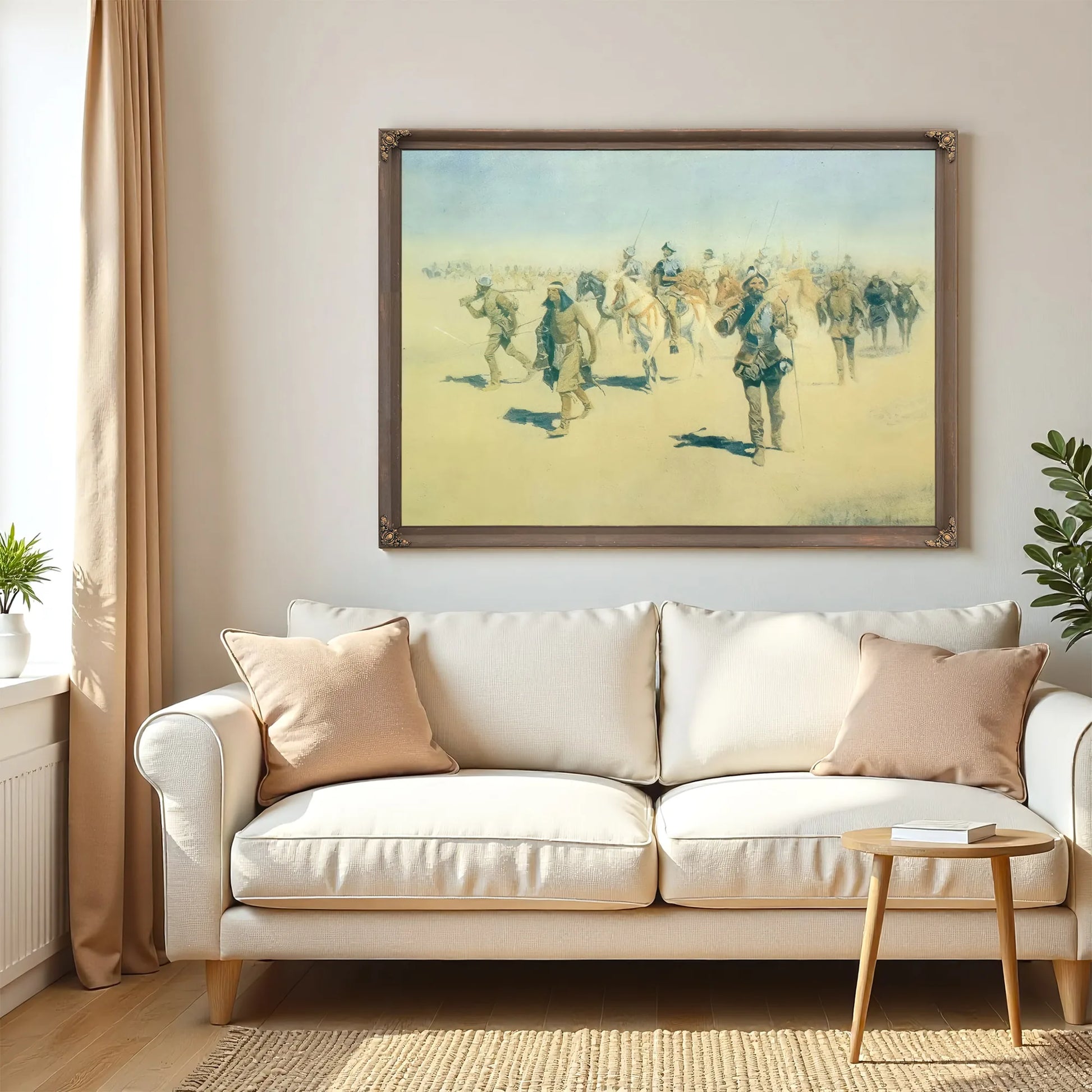 The Expedition Of Francisco Coronado By Frederic Remington Fine Art Print