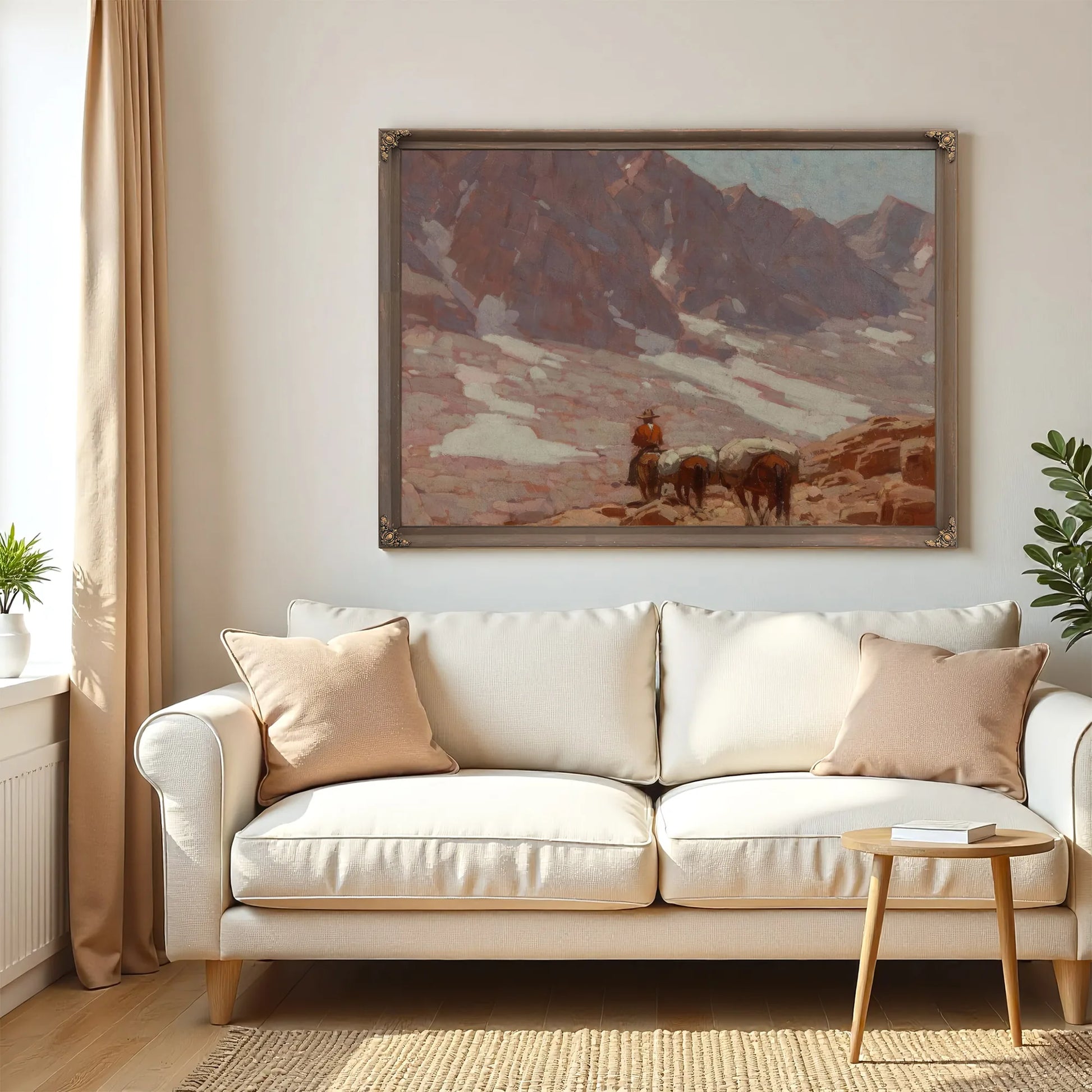 Bishop Pass Trail By Edgar Payne Fine Art Print