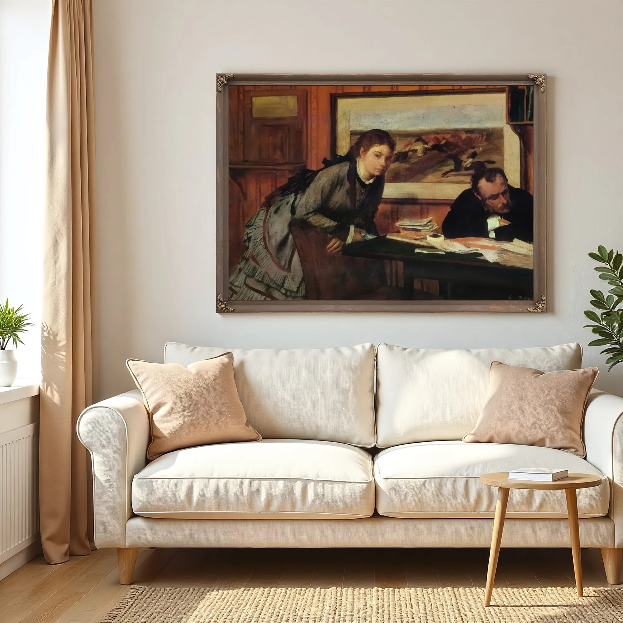 Pouting By Edgar Degas Fine Art Print