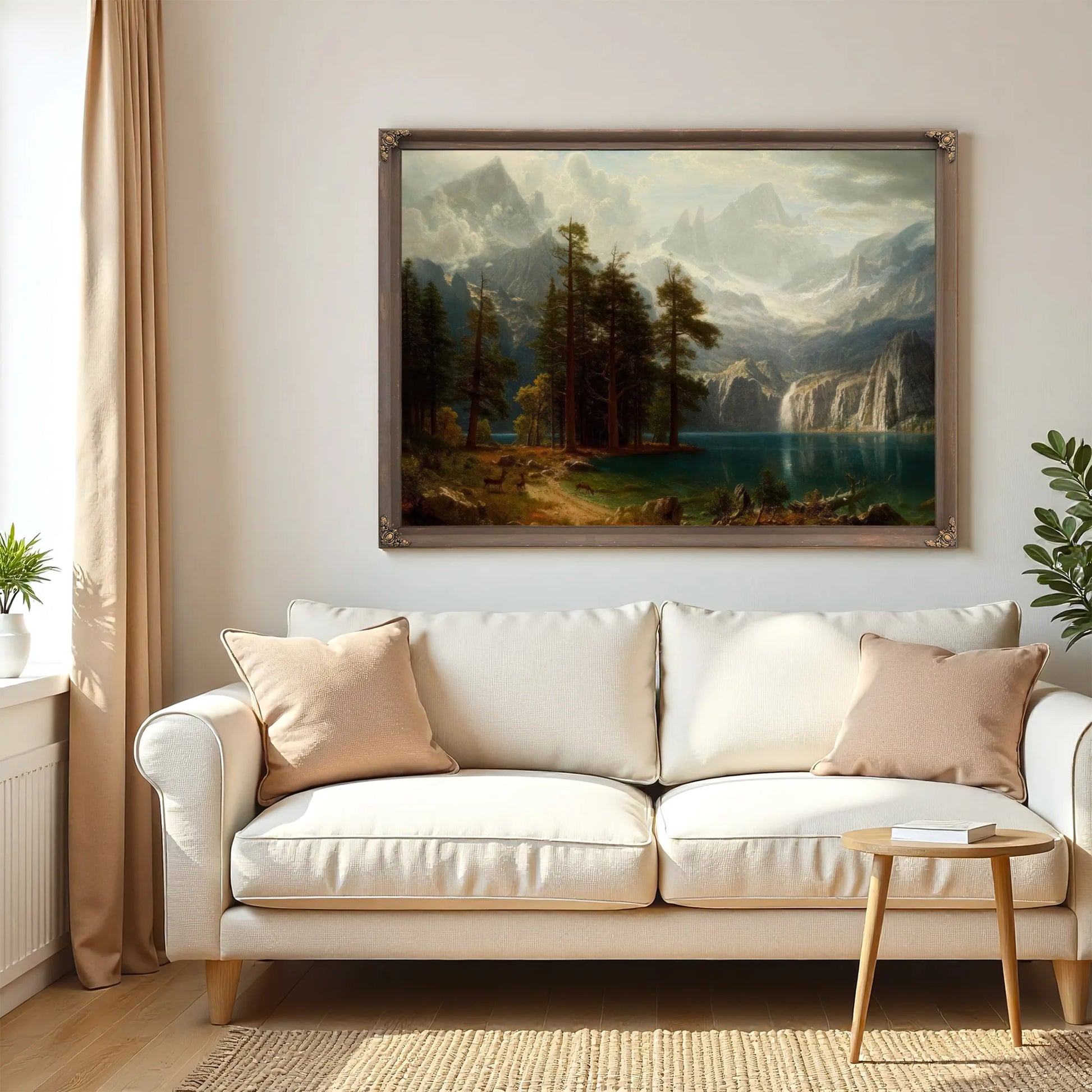 Sierra Nevada 1873 By Albert Bierstadt Fine Art Print
