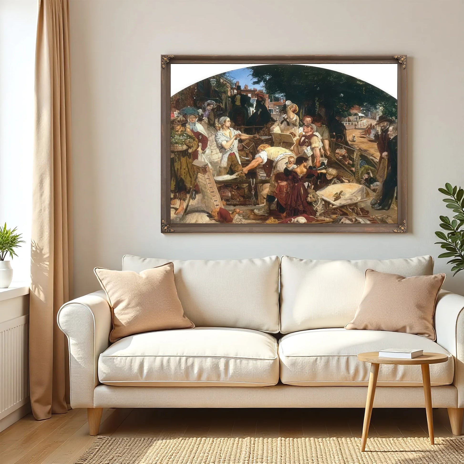 Work By Ford Madox Brown Fine Art Print