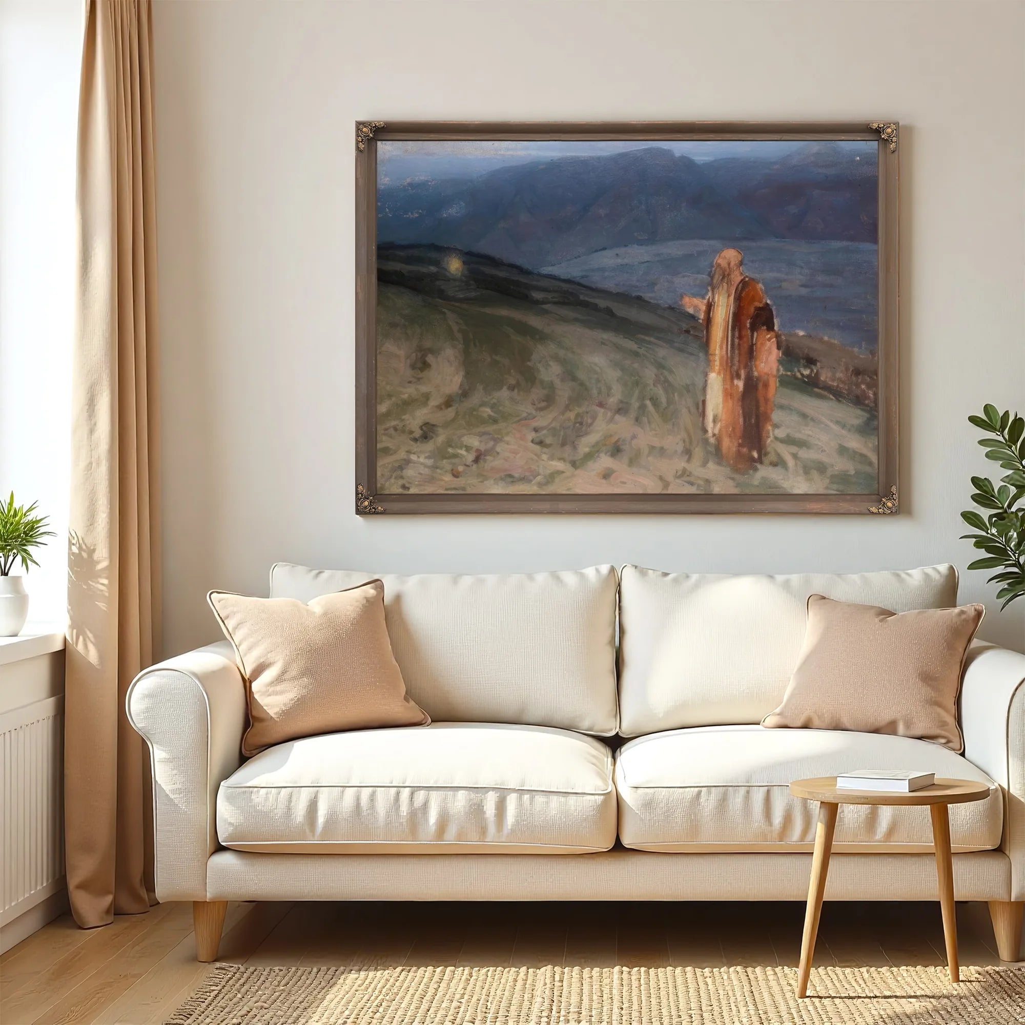Study For Moses And The Burning Bush By Henry Ossawa Tanner Fine Art Print