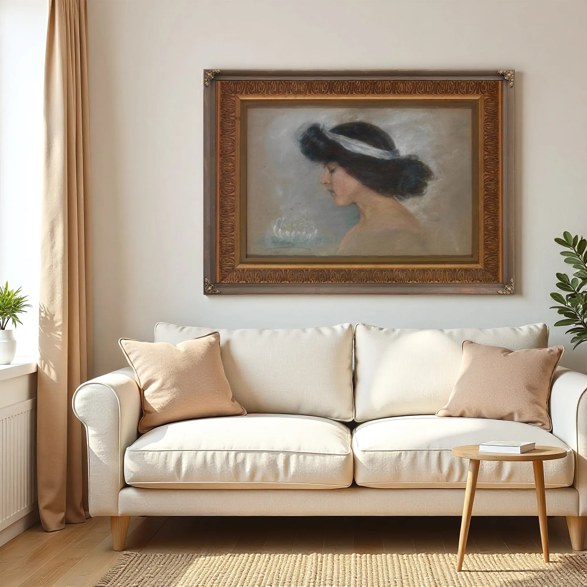 Waterlily By Alice Pike Barney Fine Art Print