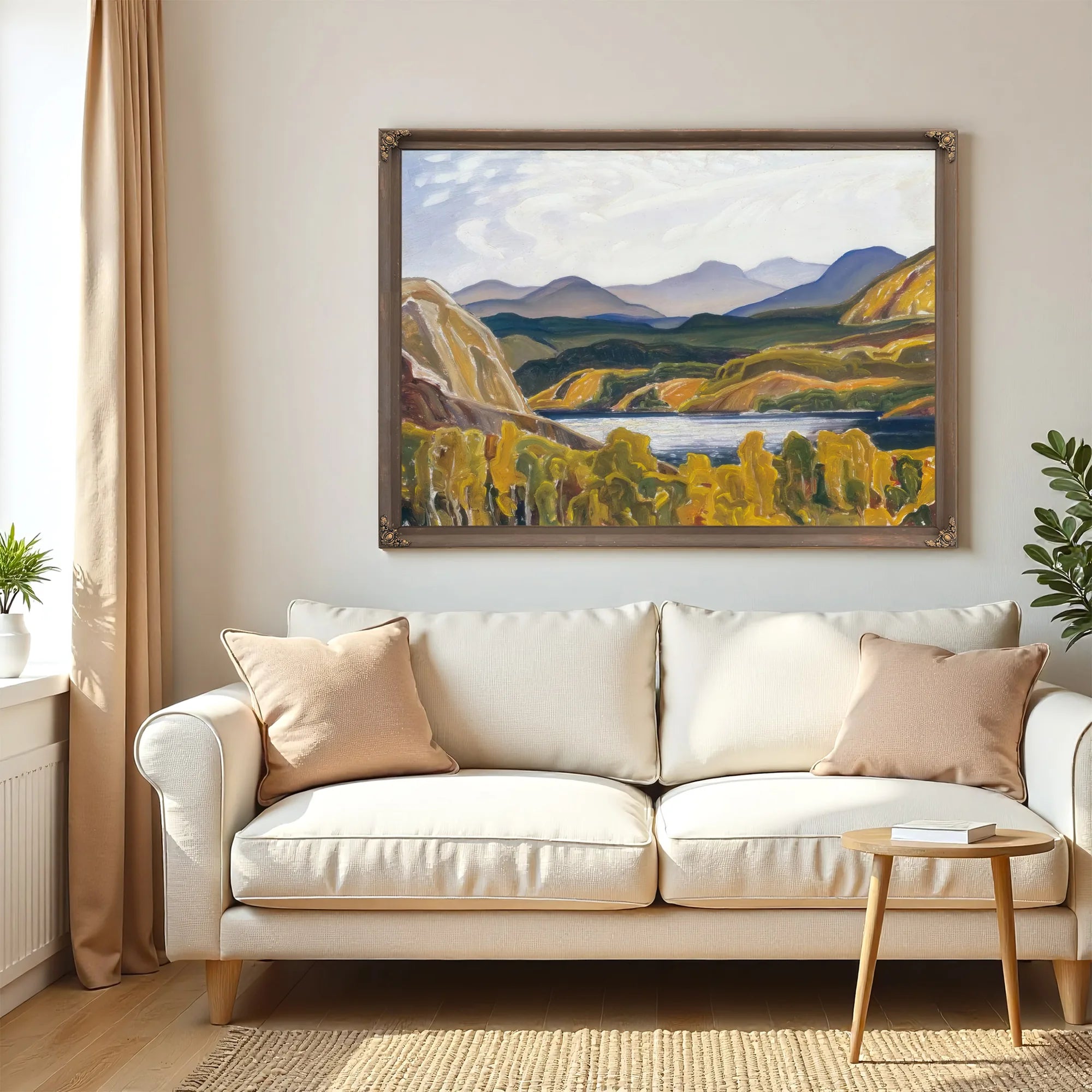 La Cloche Mountain And Lake By Frank Carmichael Fine Art Print
