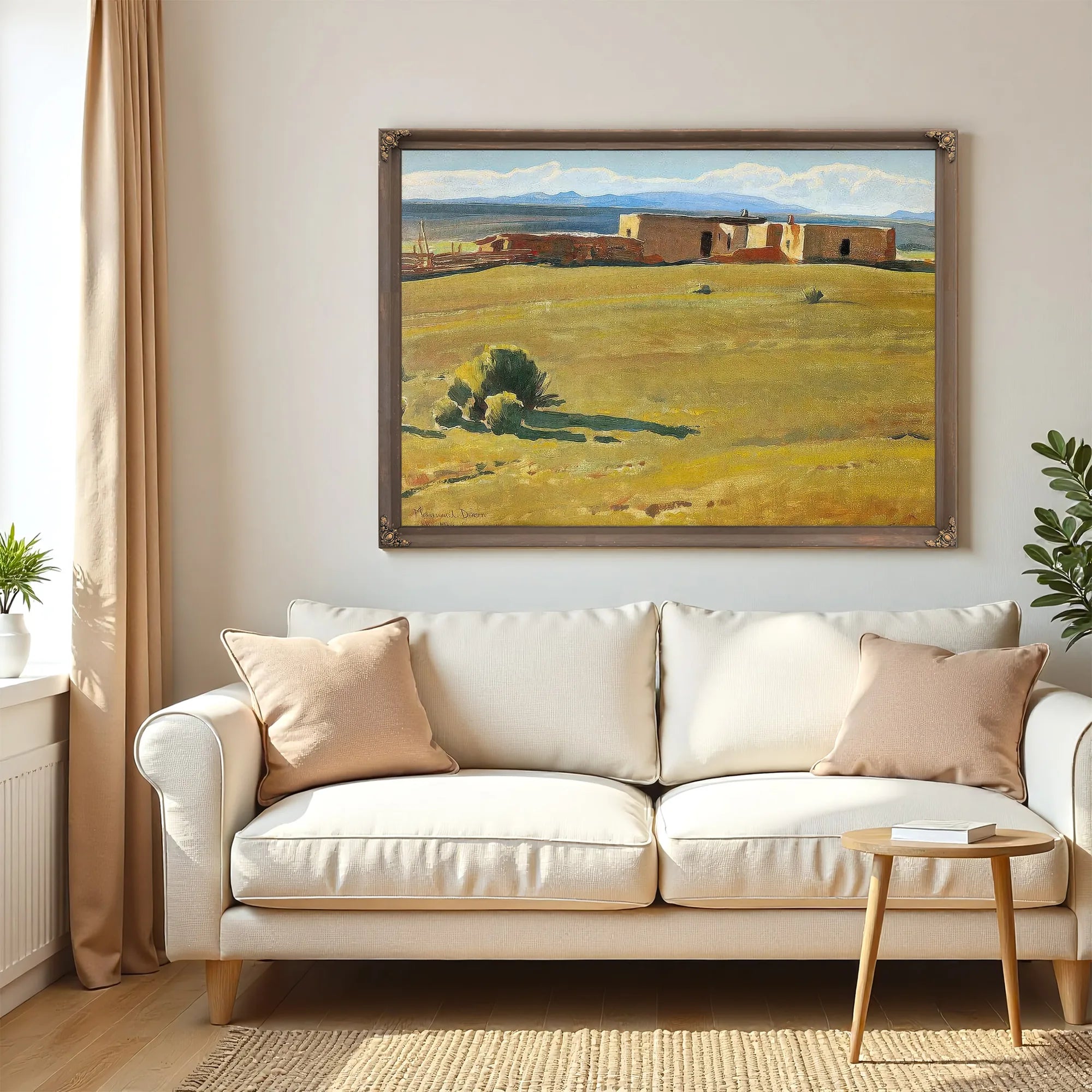 Casa De Ranchito By Maynard Dixon Fine Art Print