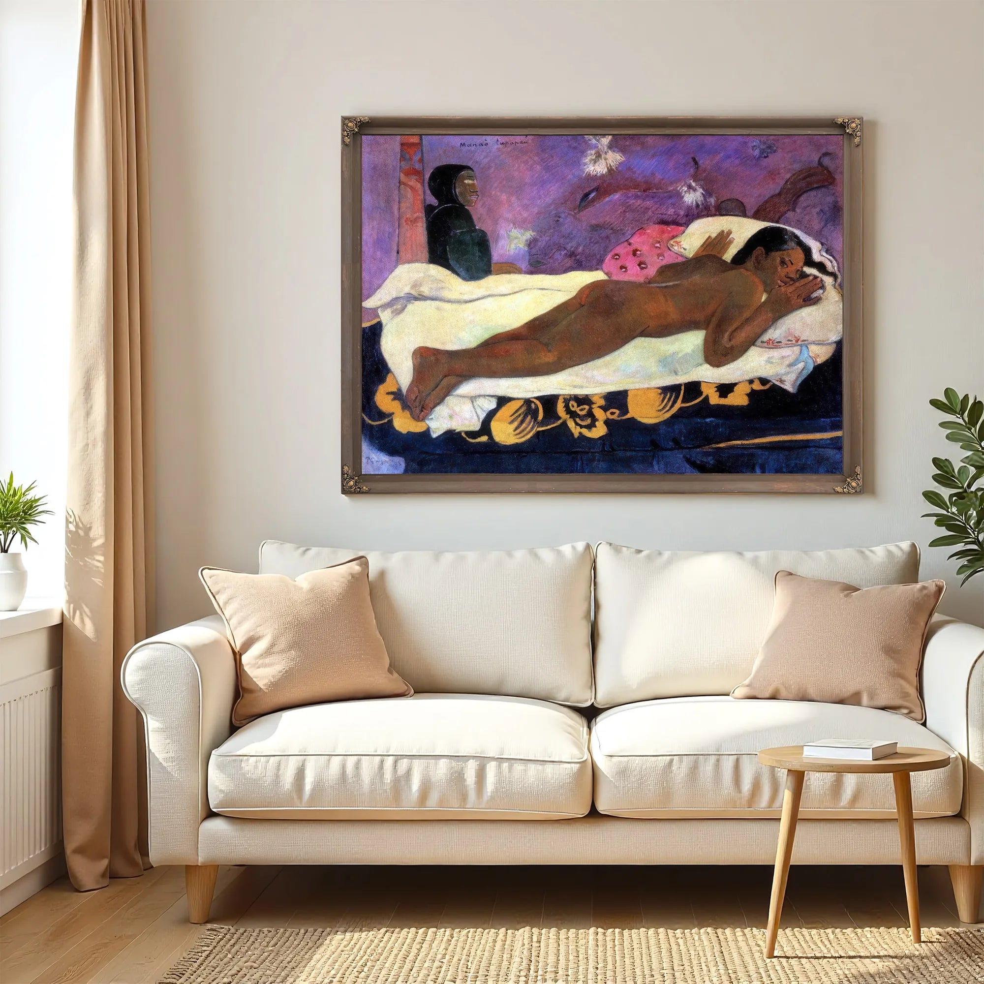 Spirit Of The Dead Watching (Manao Tupapau) By Paul Gauguin Fine Art Print
