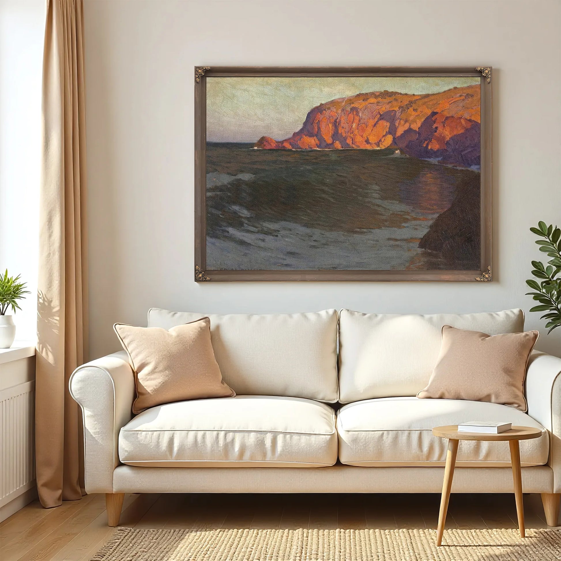 Santa Cruz Island By Edgar Payne Fine Art Print