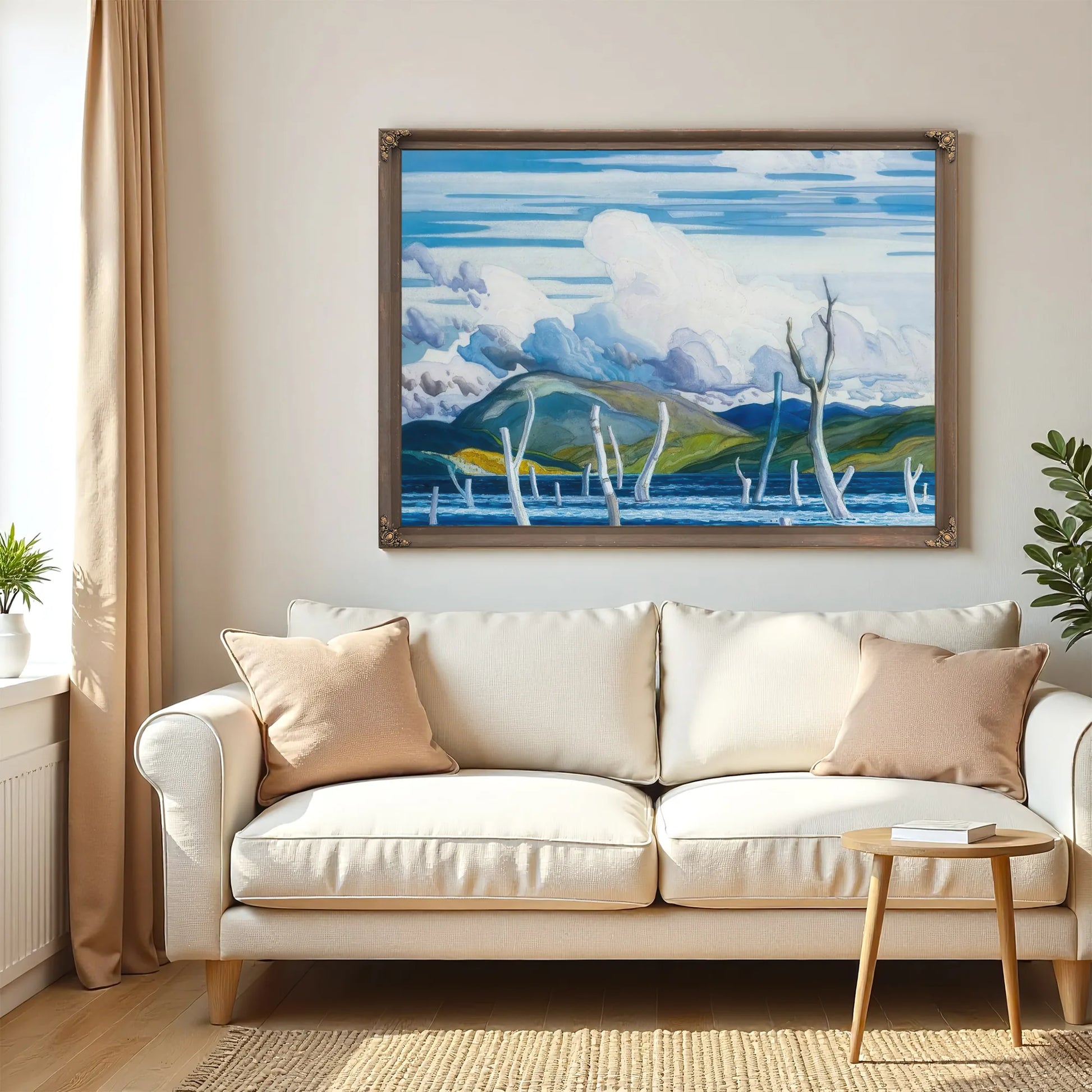 Wabajisik Drowned Land By Frank Carmichael Fine Art Print