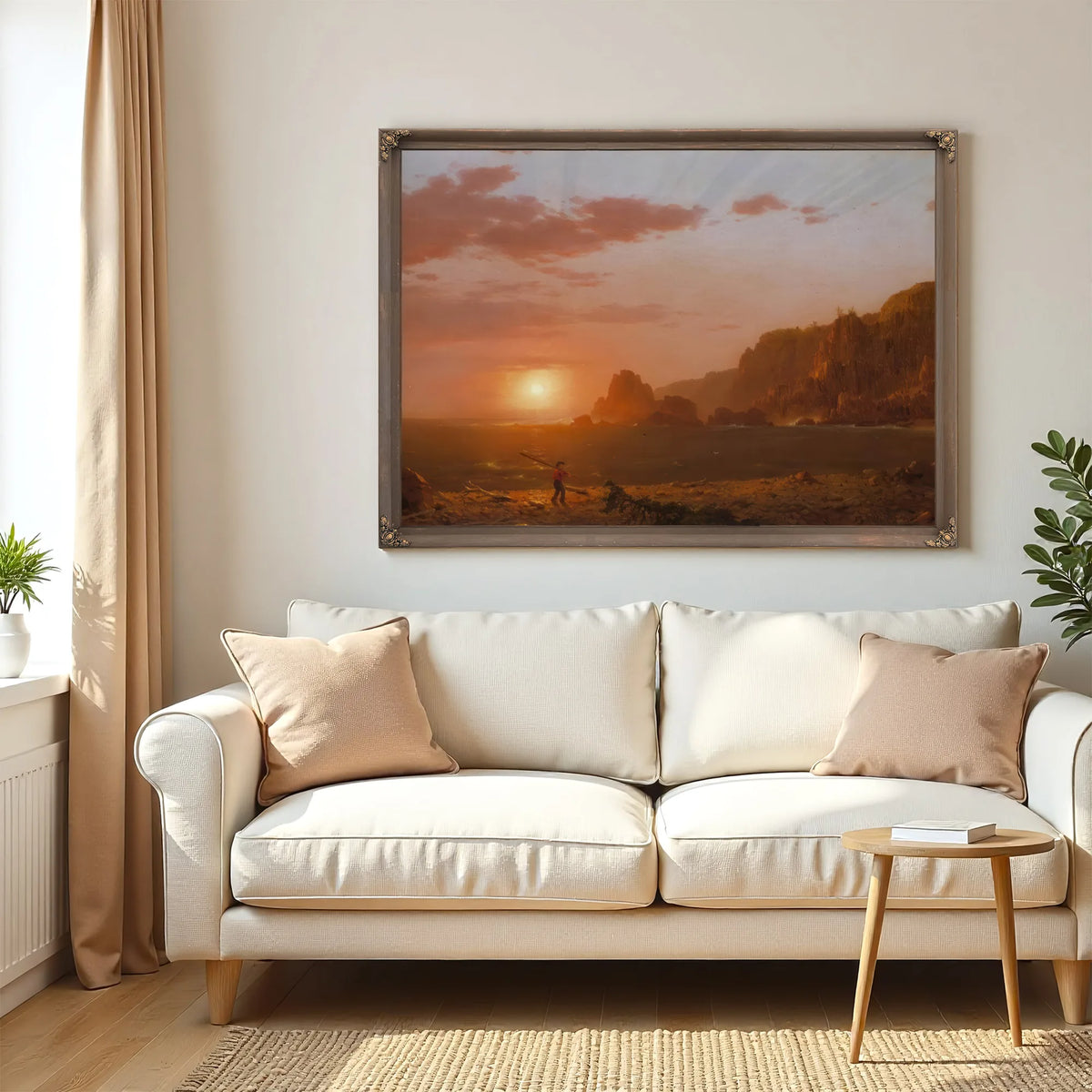 Grand Manan Island Bay Of Fundy By Frederic Edwin Church Fine Art Print