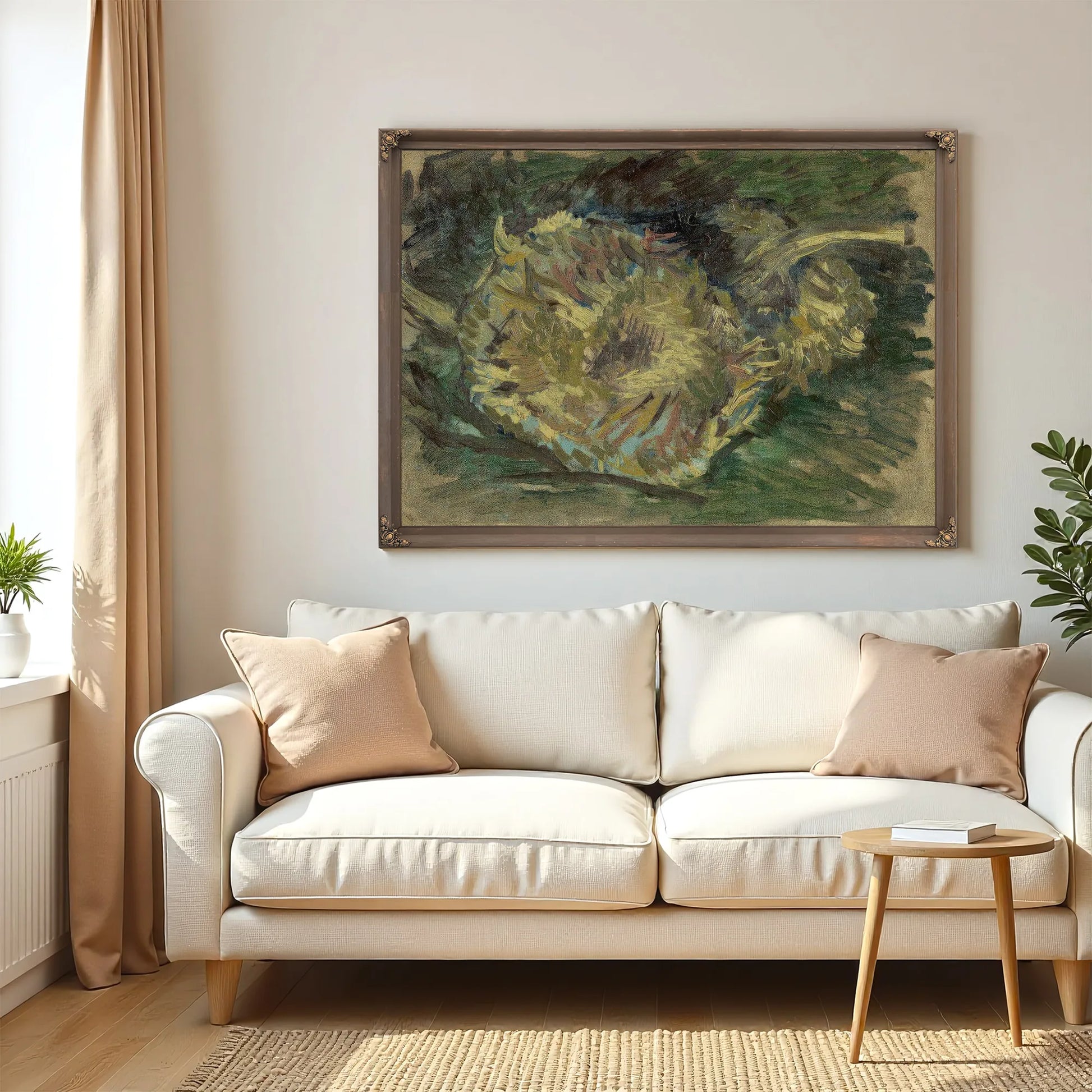 Sunflowers Gone To Seed By Vincent Van Gogh Fine Art Print