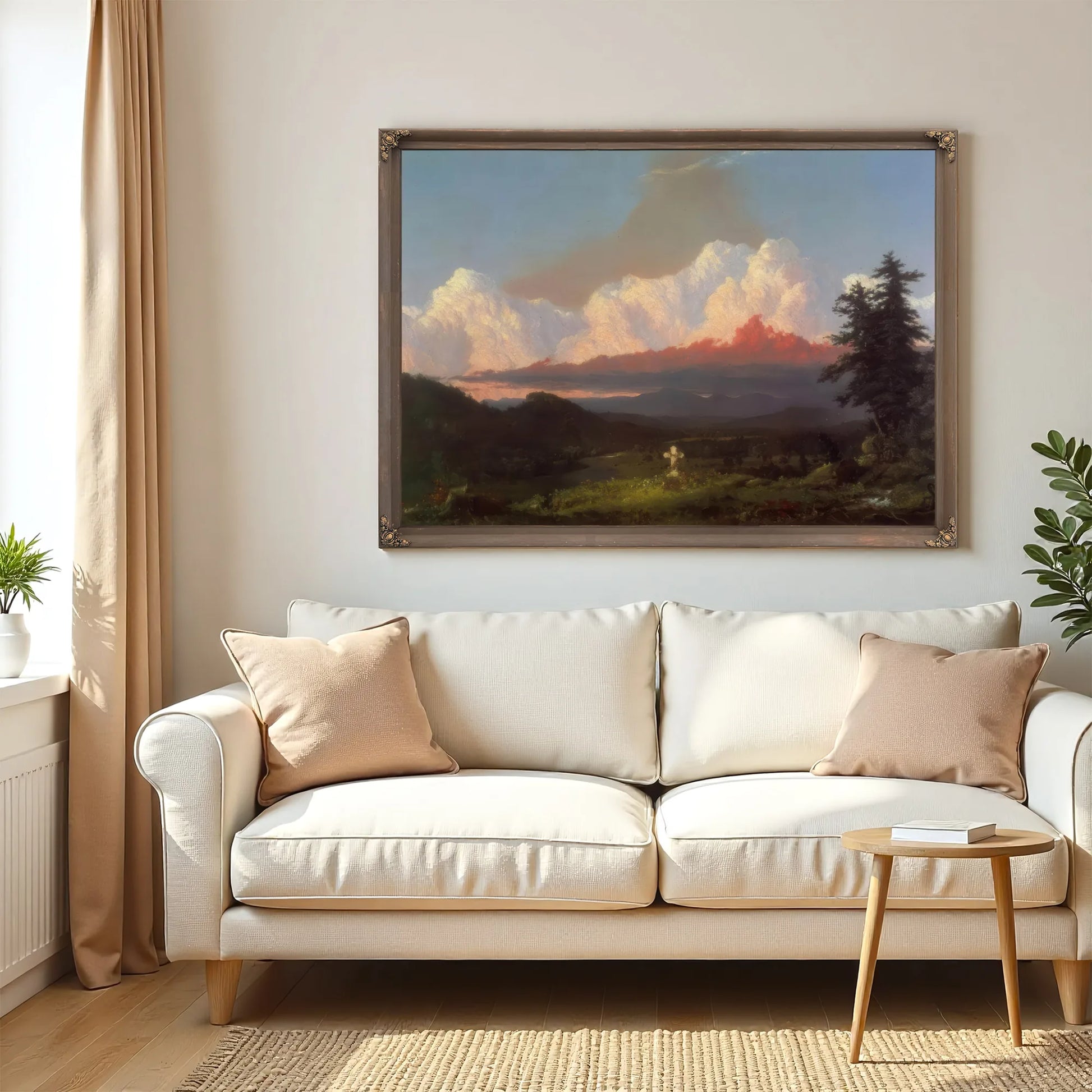 In The Memory Of Cole By Frederic Edwin Church Fine Art Print
