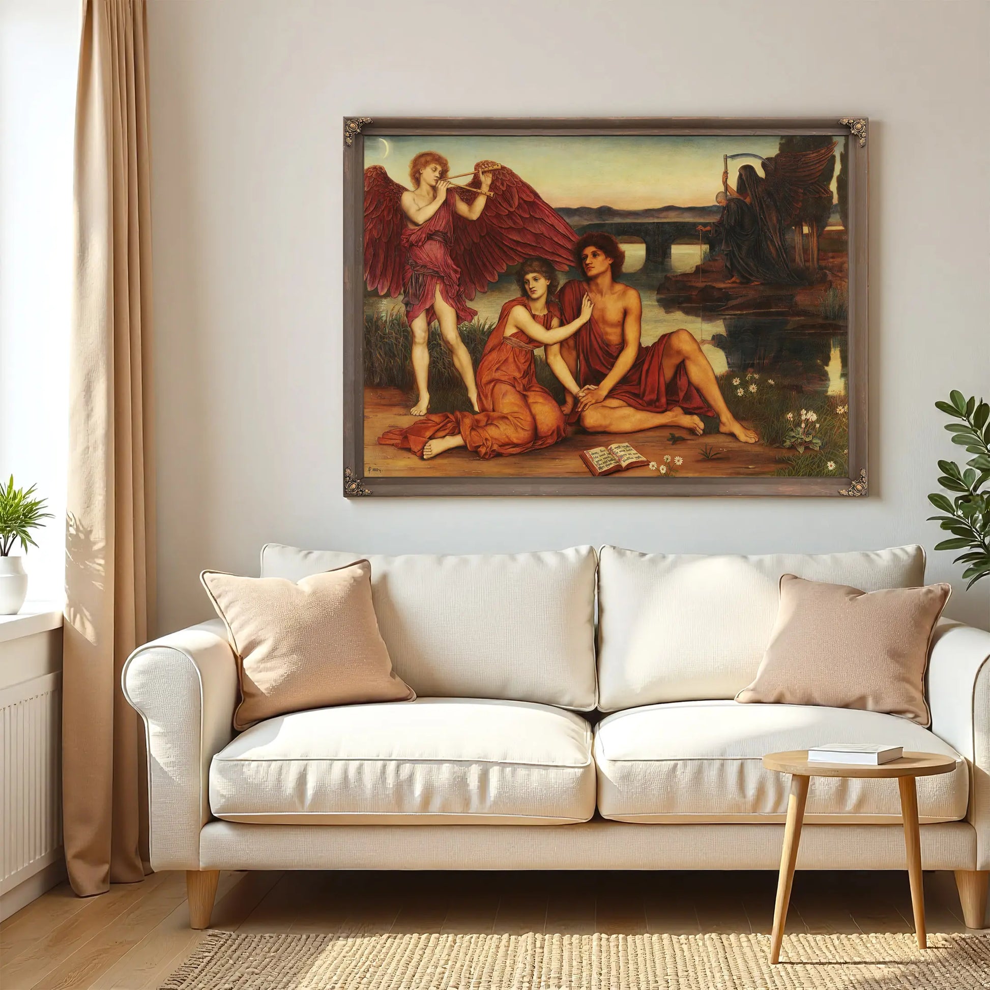 Love S Passing by Evelyn De Morgan