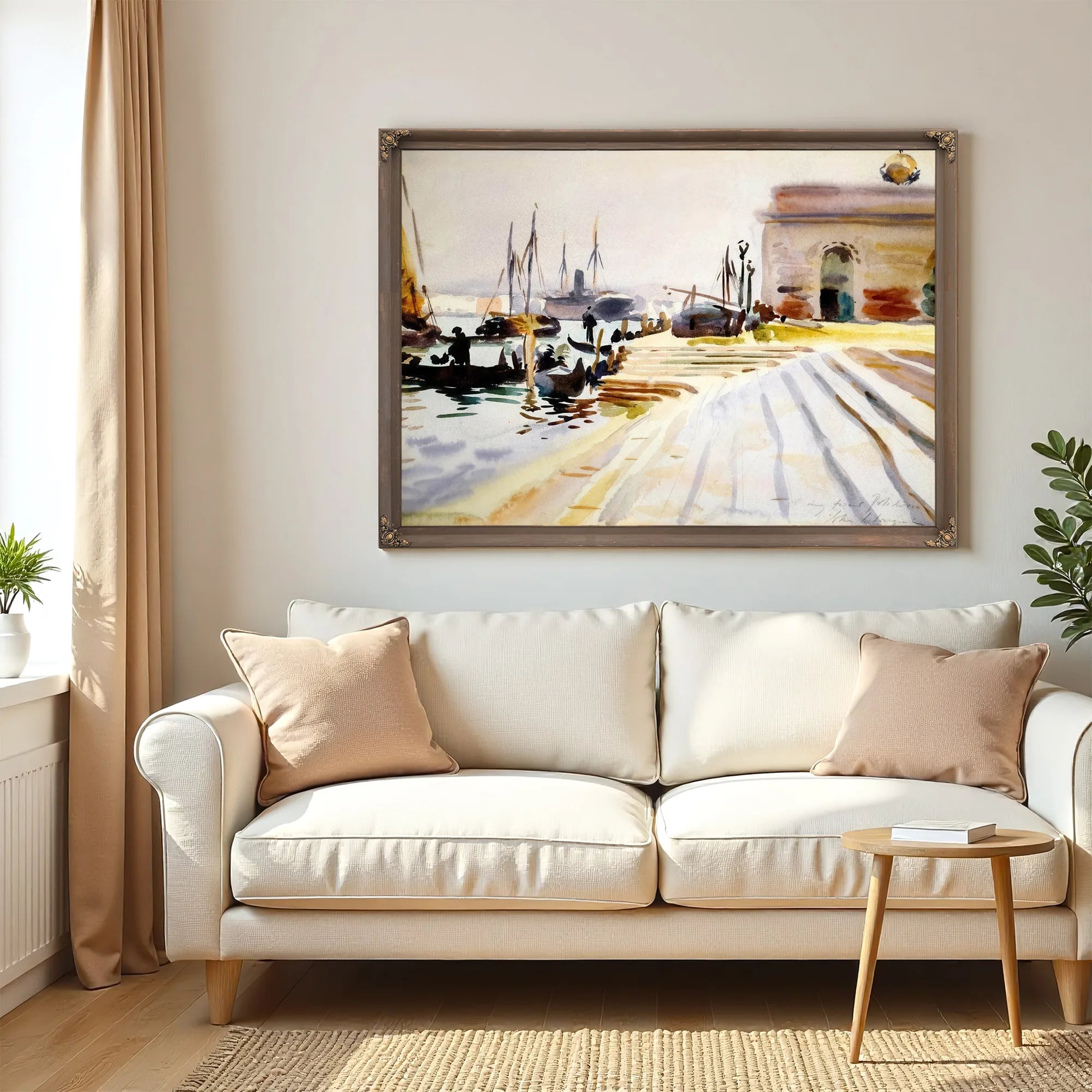 Venice By John Singer Sargent Fine Art Print