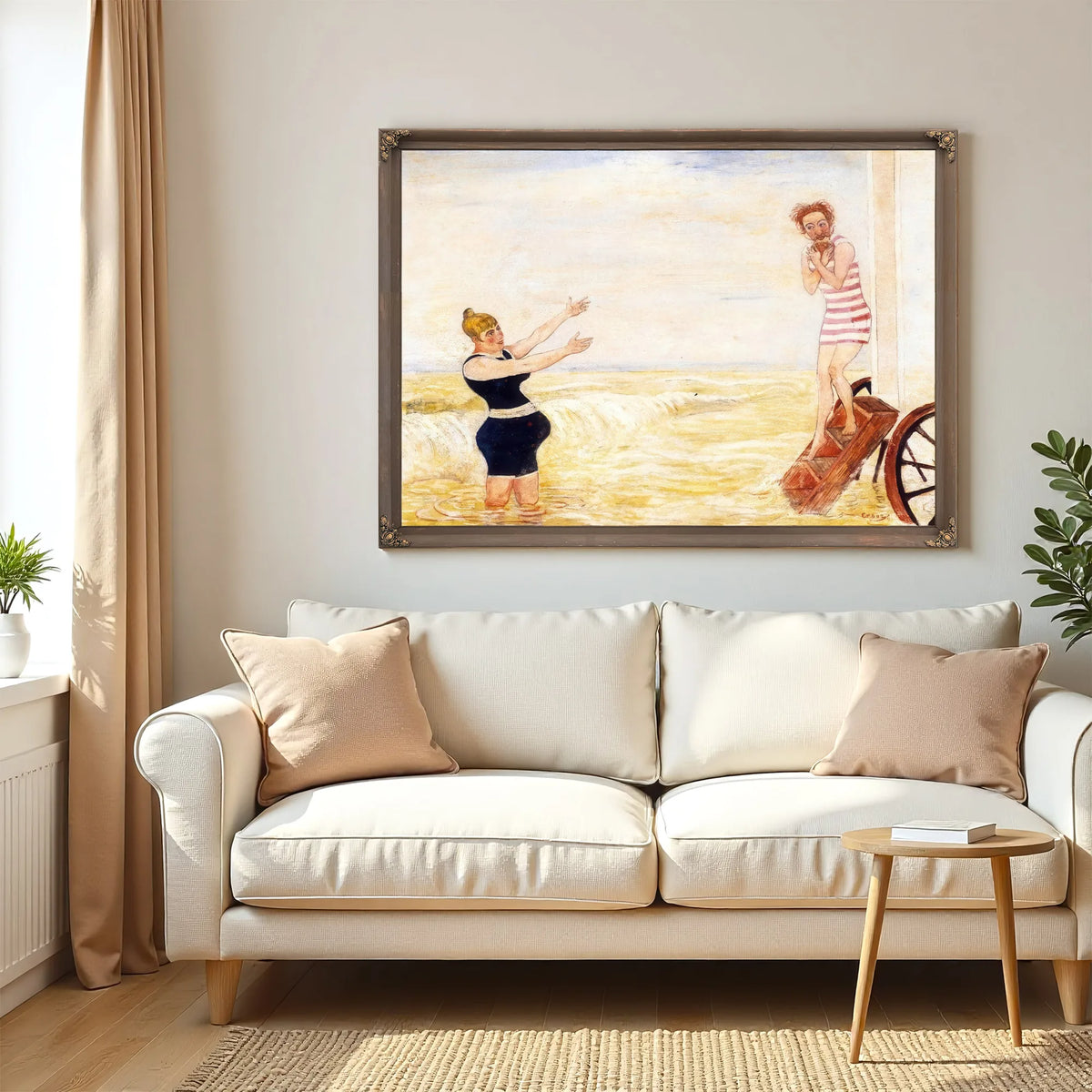 The Call Of The Siren By James Ensor Fine Art Print