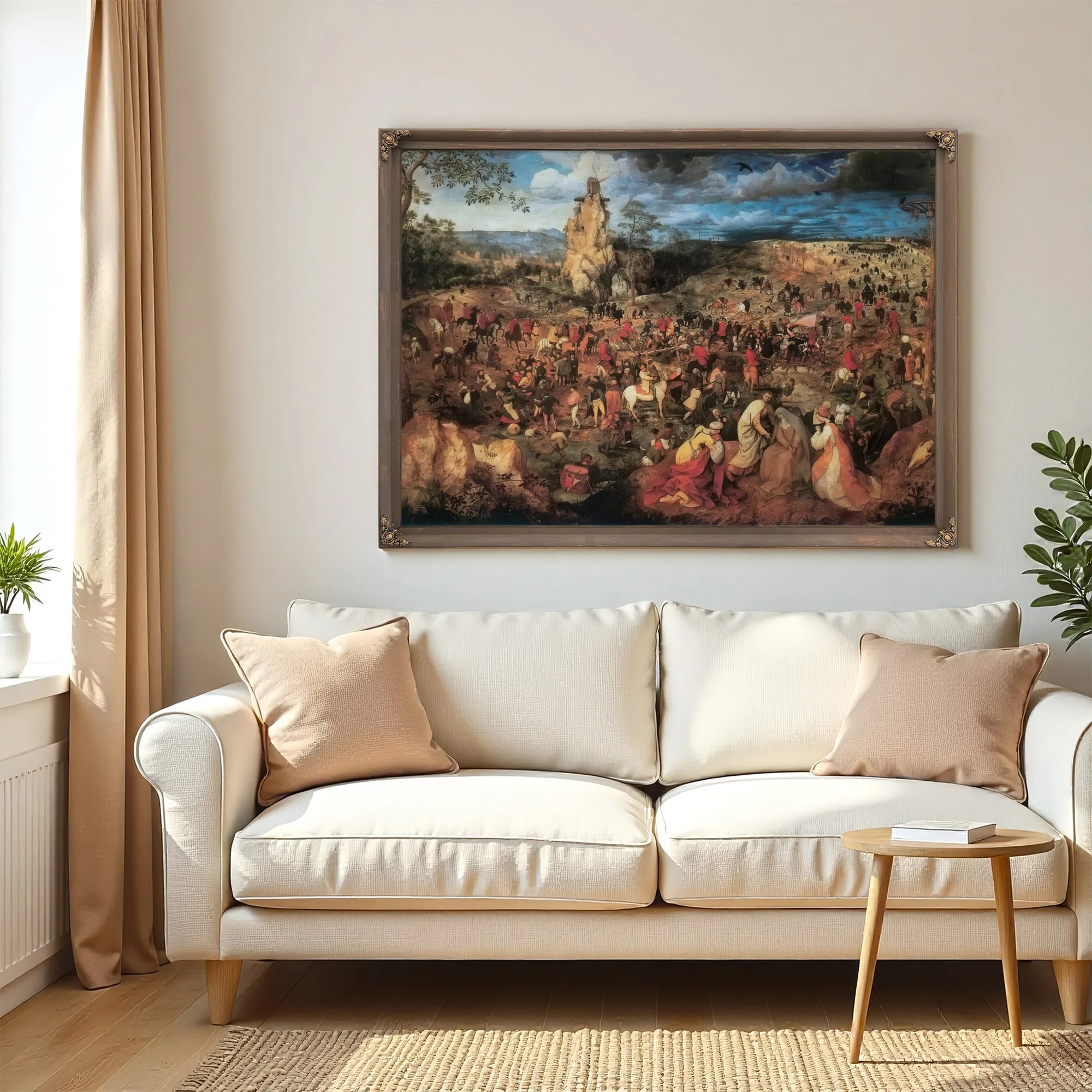 The Procession To Calvary 1564 By Pieter Bruegel Fine Art Print