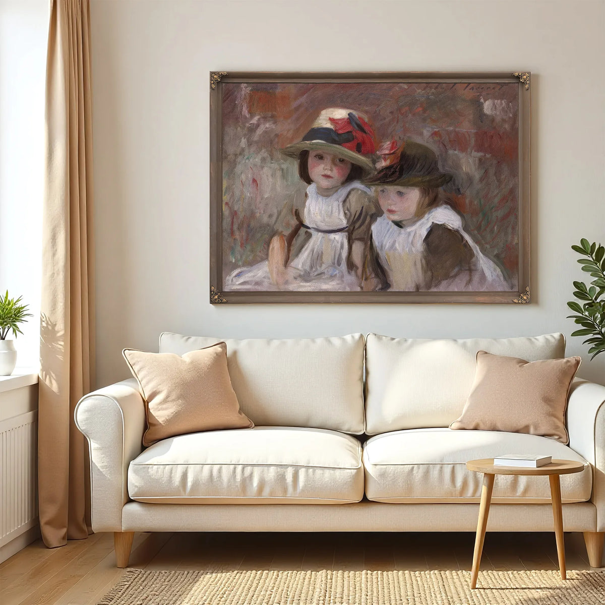 Village Children By John Singer Sargent Fine Art Print