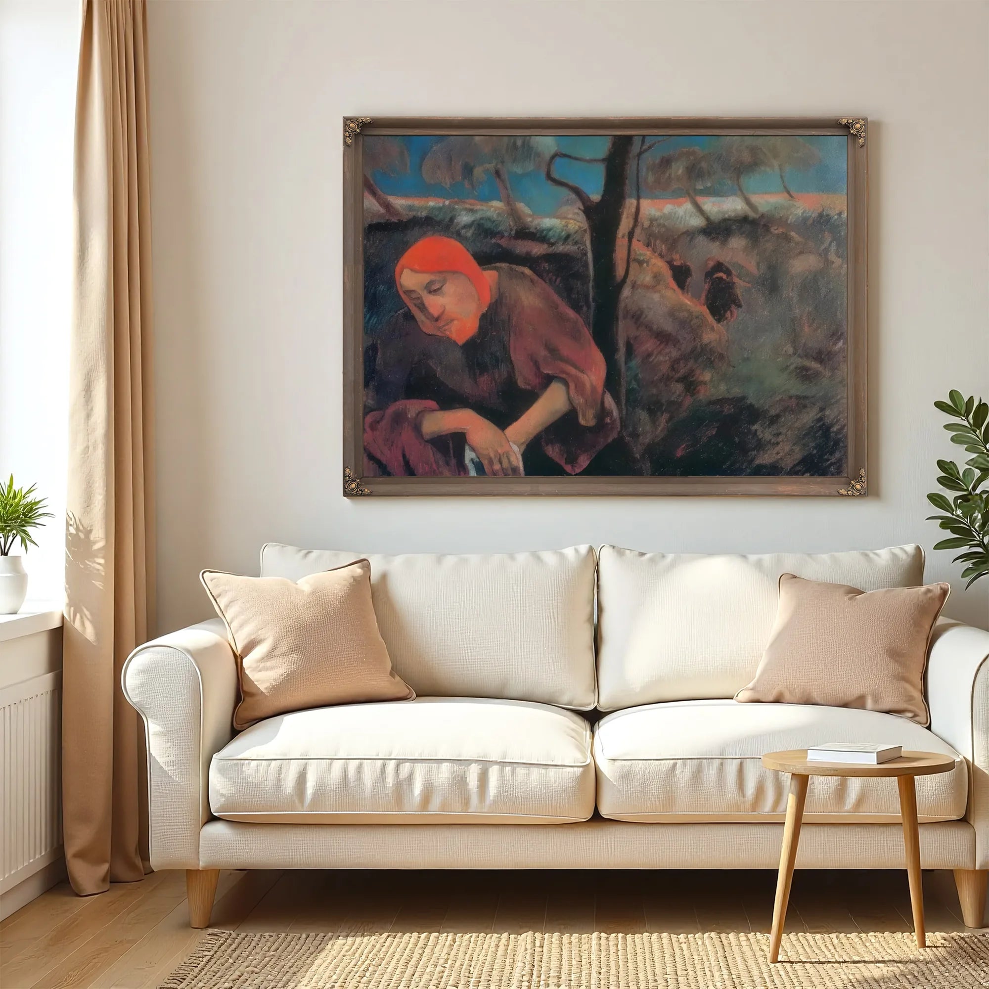 Christ In The Garden Of Olives By Paul Gauguin Fine Art Print