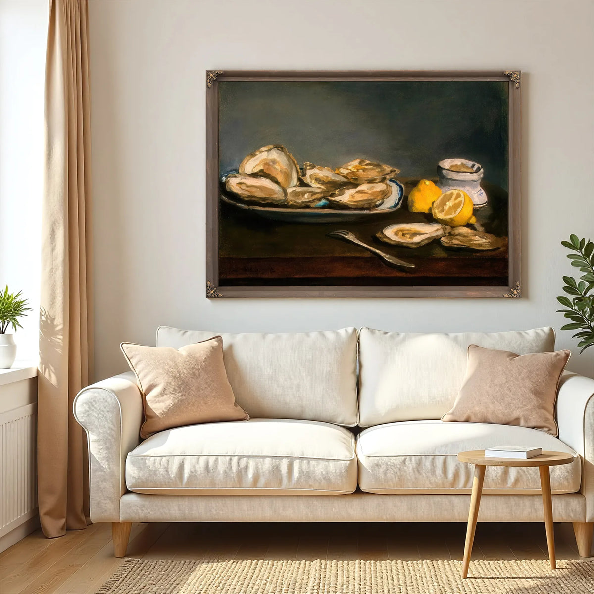 Oysters By Edouard Manet Fine Art Print